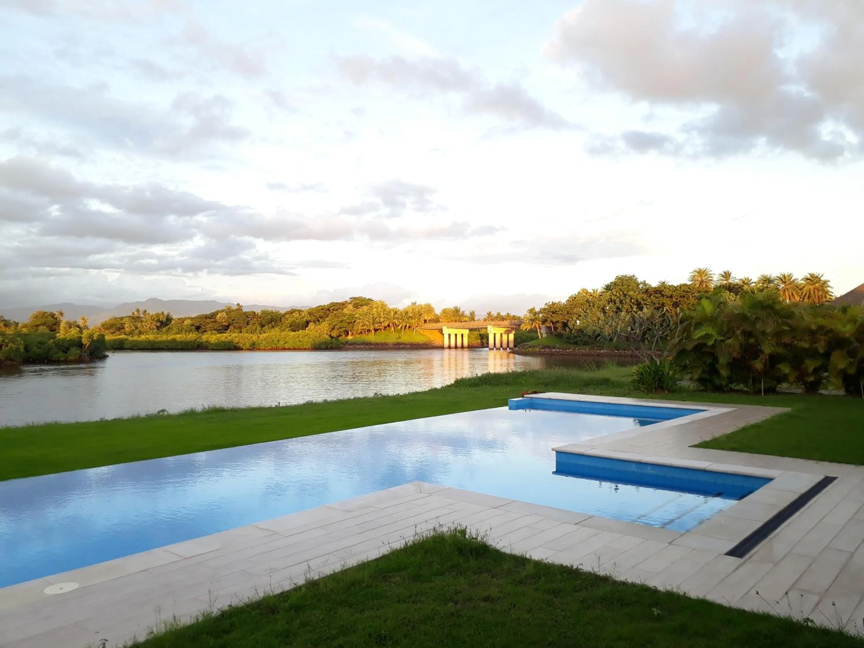 Swimming pool in Naisoso Island Villas - Fiji