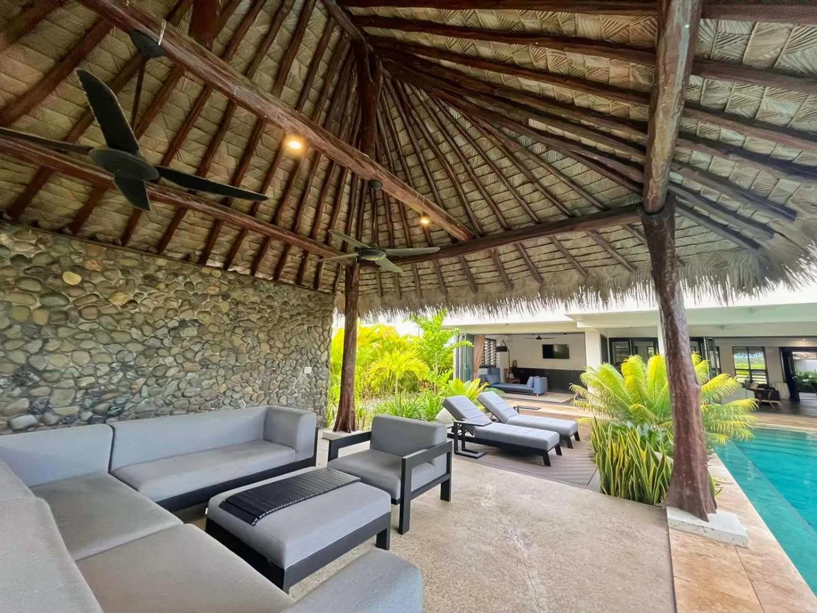 Patio in Naisoso Island Villas - Fiji