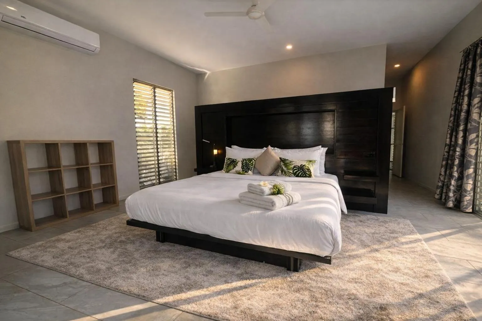 Bed in Naisoso Island Villas - Fiji