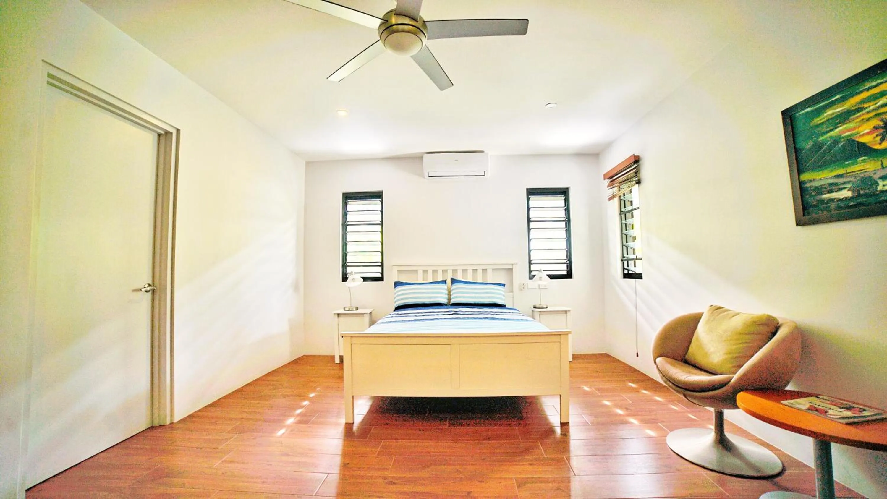 Bed in Naisoso Island Villas - Fiji