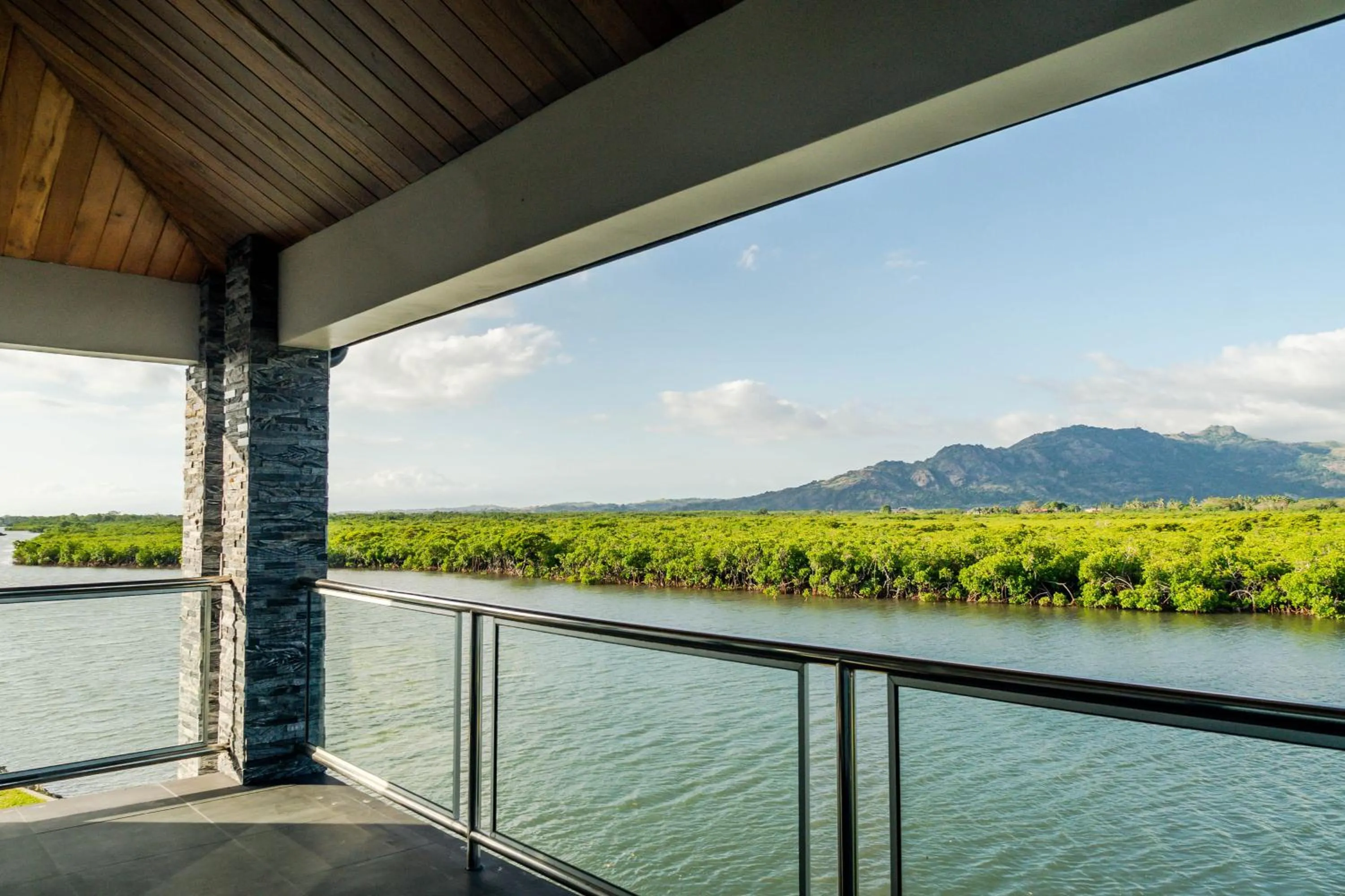 Balcony/Terrace in Naisoso Island Villas - Fiji