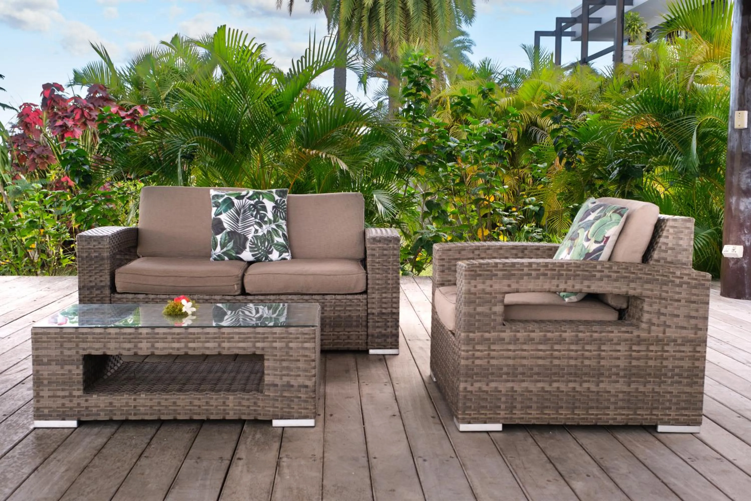 Patio in Naisoso Island Villas - Fiji