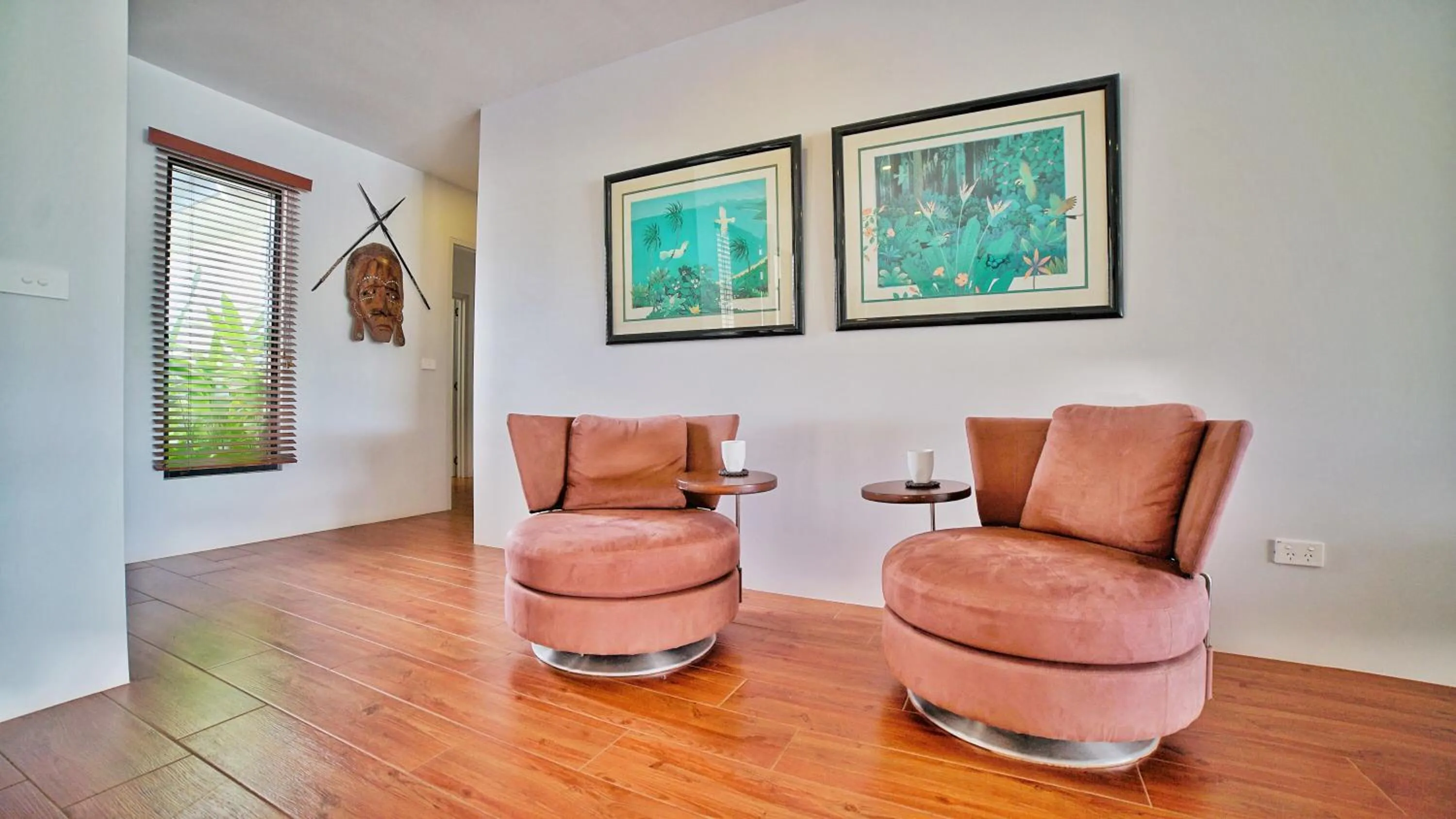 Living room in Naisoso Island Villas - Fiji