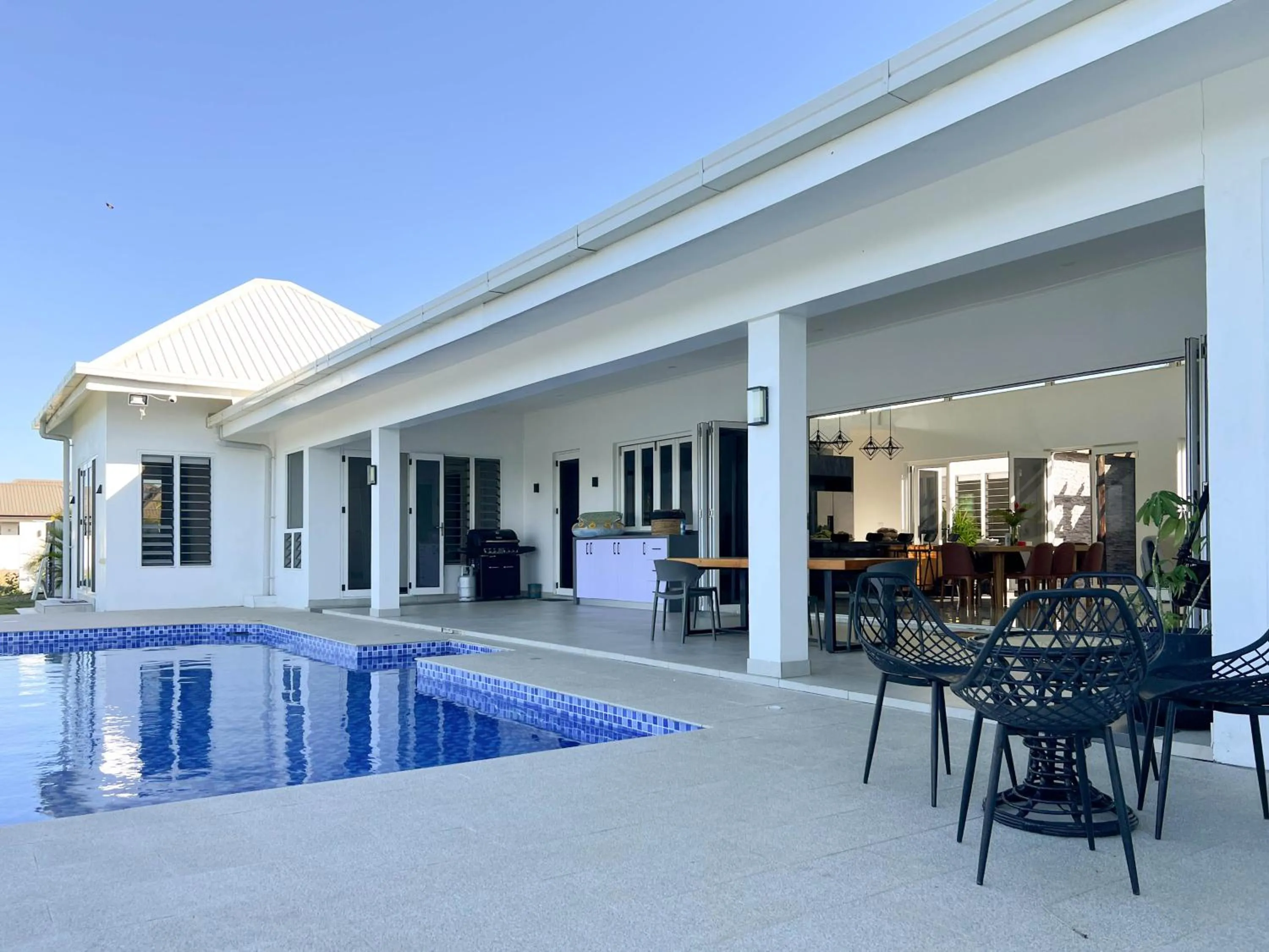 Pool view in Naisoso Island Villas - Fiji