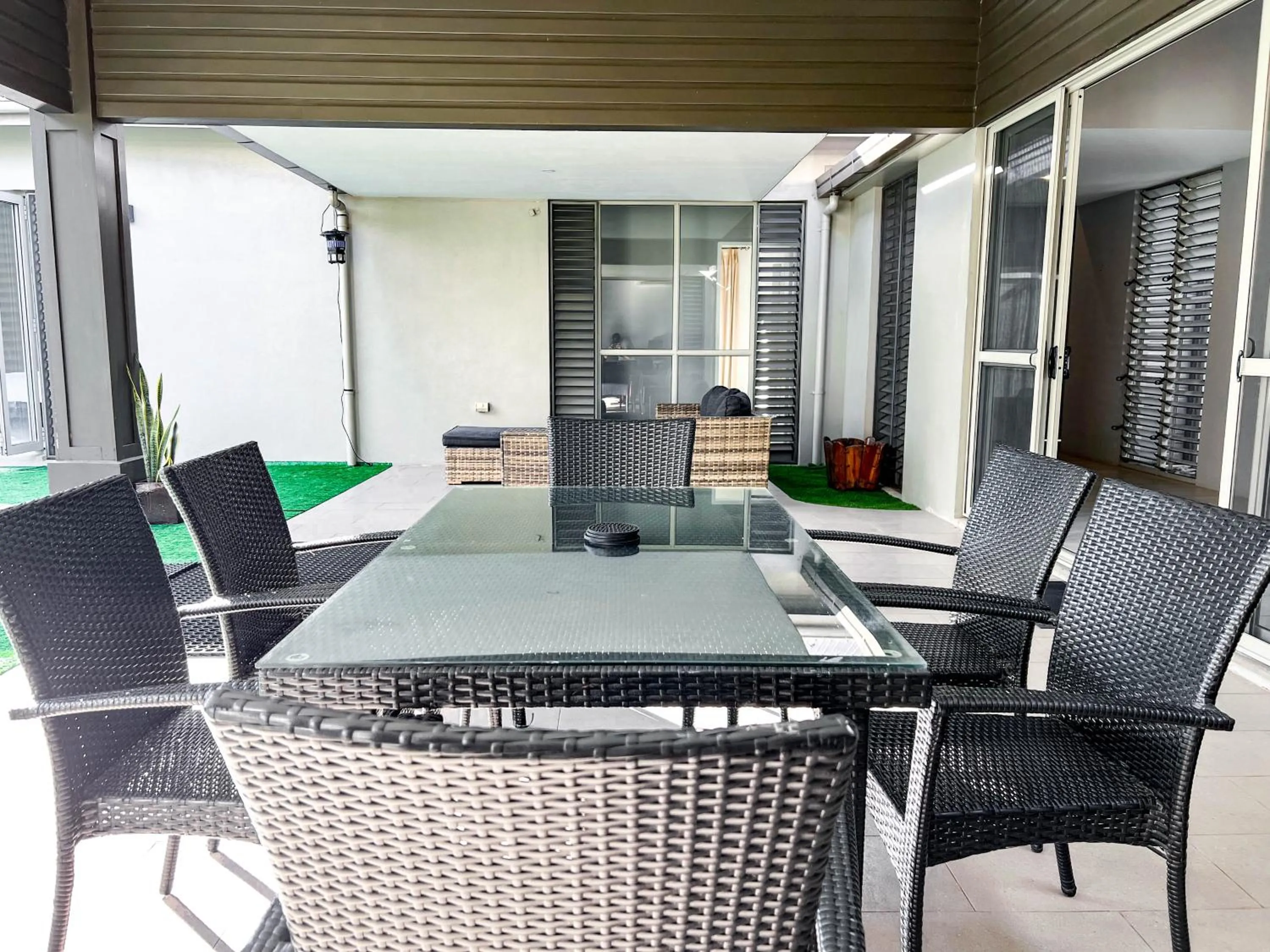 Patio in Naisoso Island Villas - Fiji