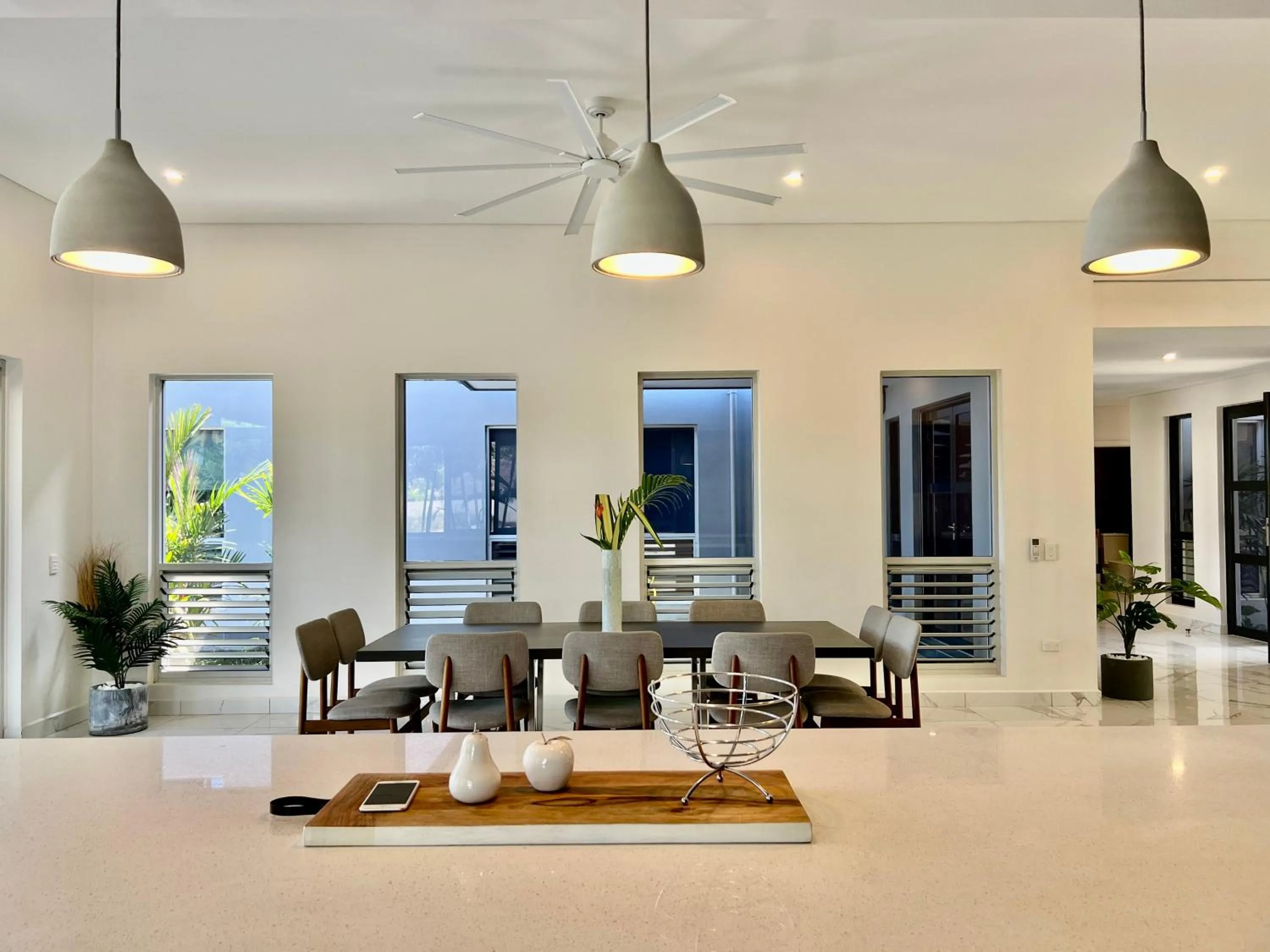 Living room in Naisoso Island Villas - Fiji