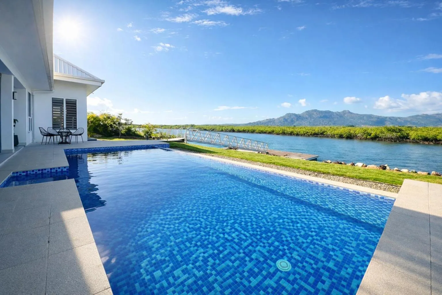 Mountain view in Naisoso Island Villas - Fiji