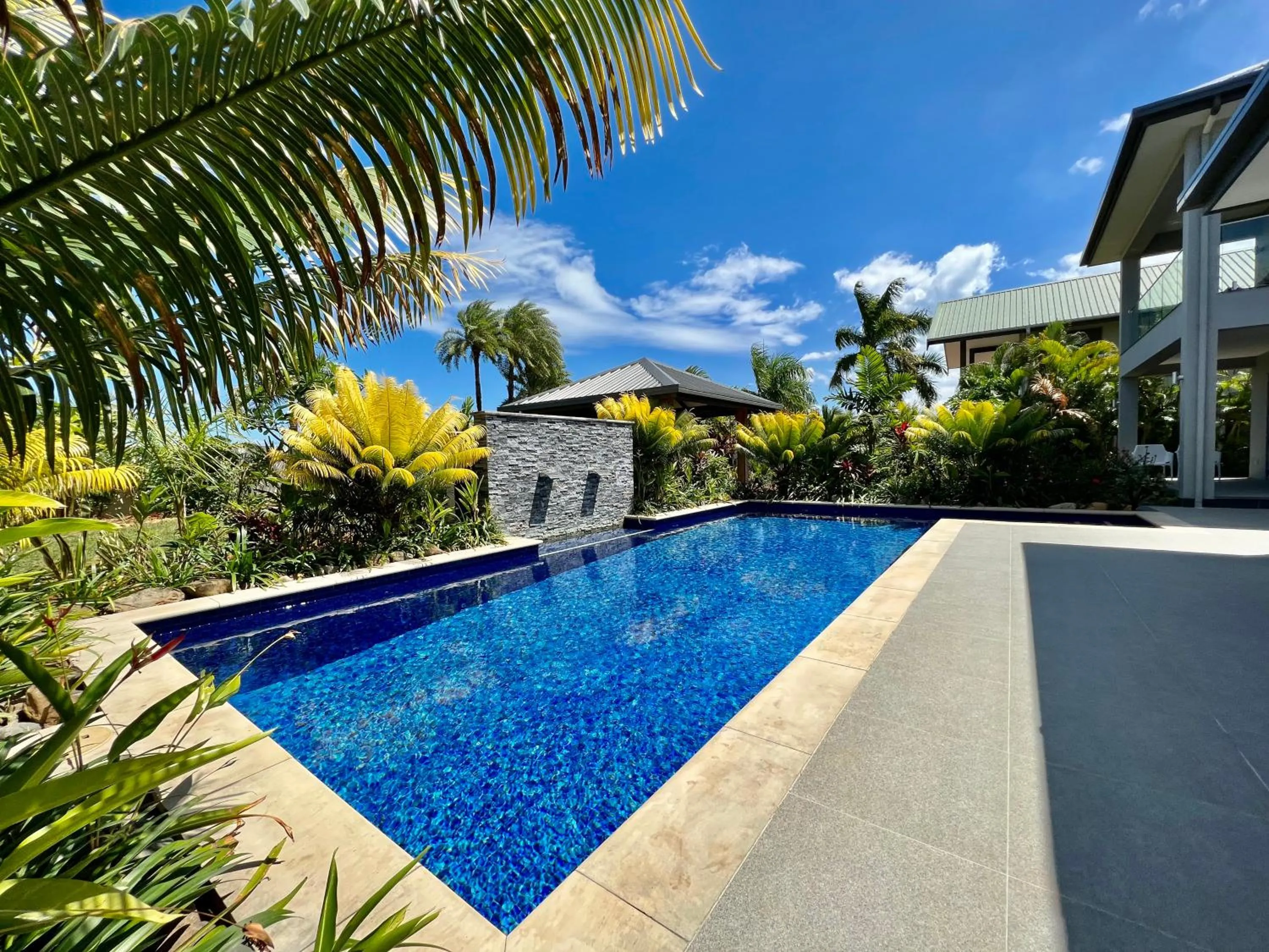 Pool view in Naisoso Island Villas - Fiji