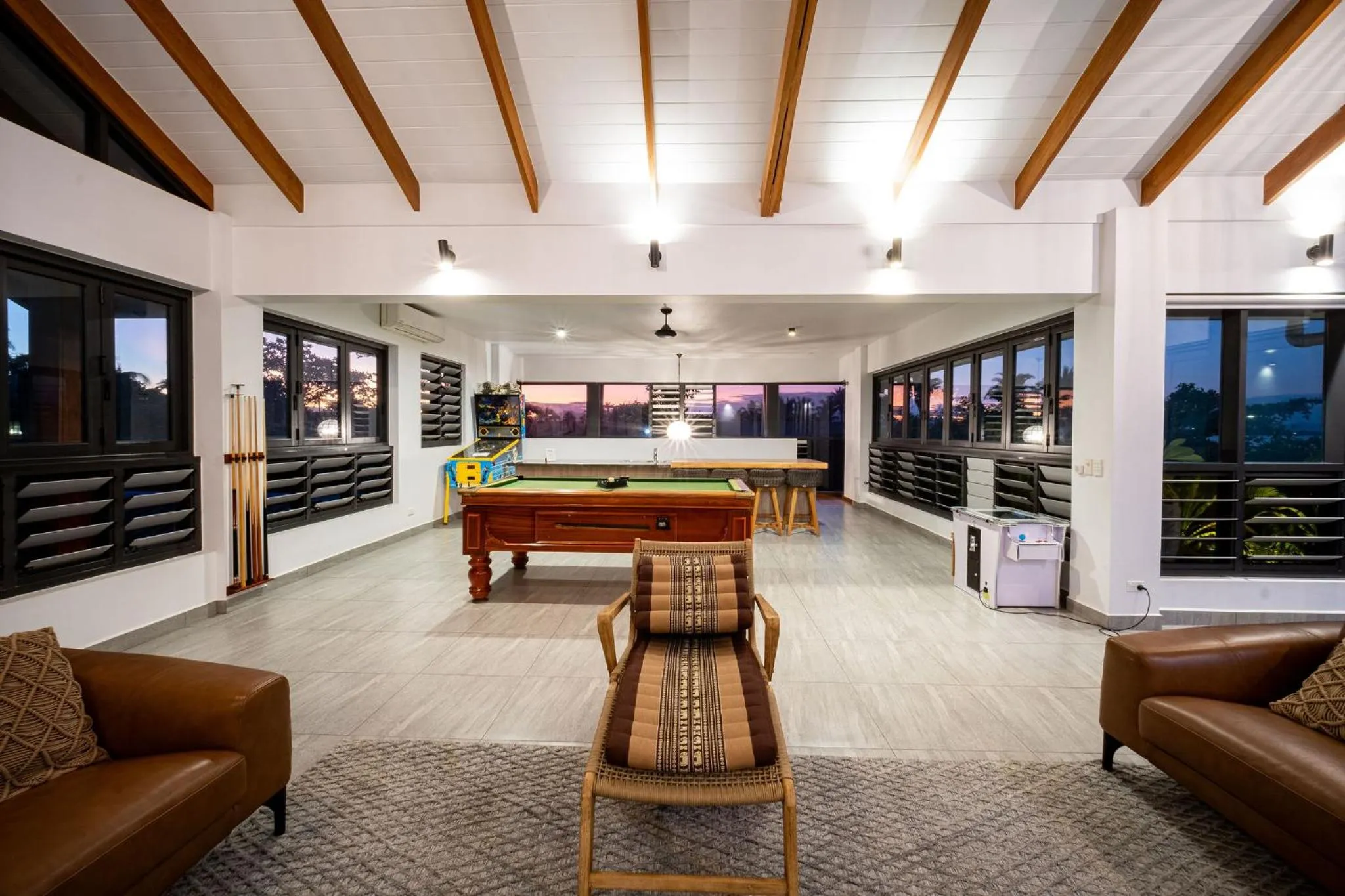 Living room in Naisoso Island Villas - Fiji