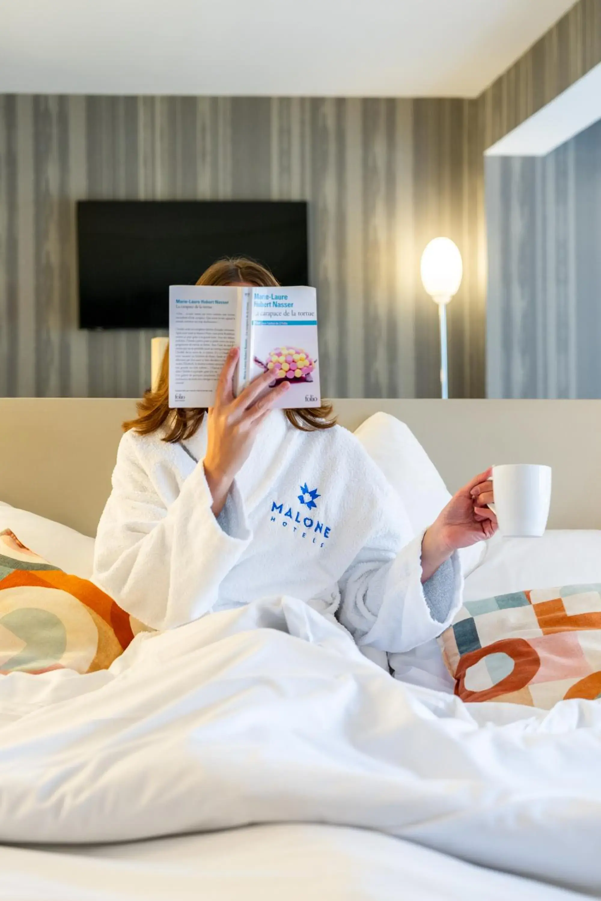 Bedroom, Bed in Le 7 Eiffel Hotel by Malone Bedroom, Bed in Le 7 Eiffel Hotel by Malone