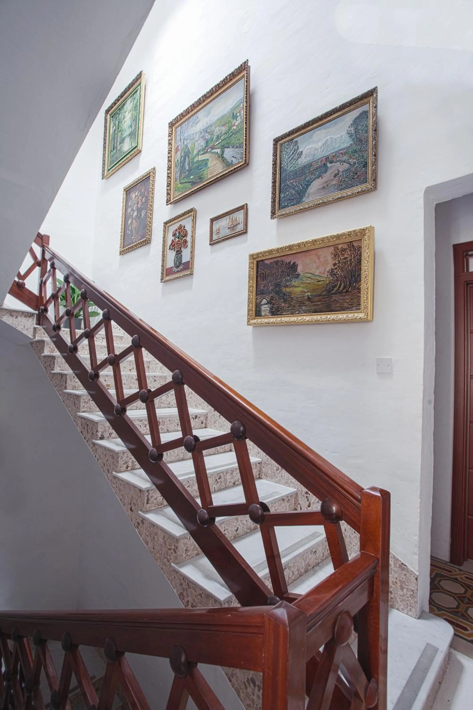 Floor plan in Granny's Inn Hostel