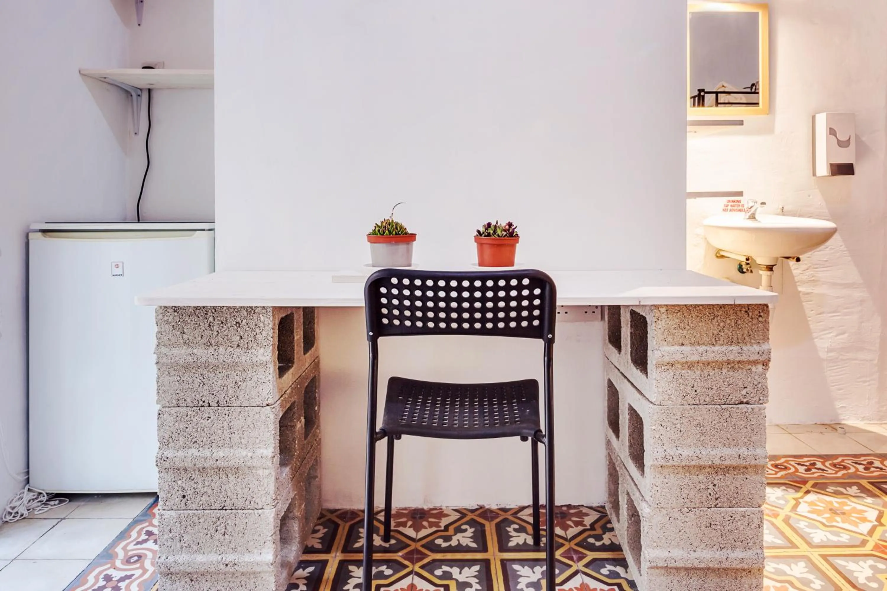 Seating area in Granny's Inn Hostel