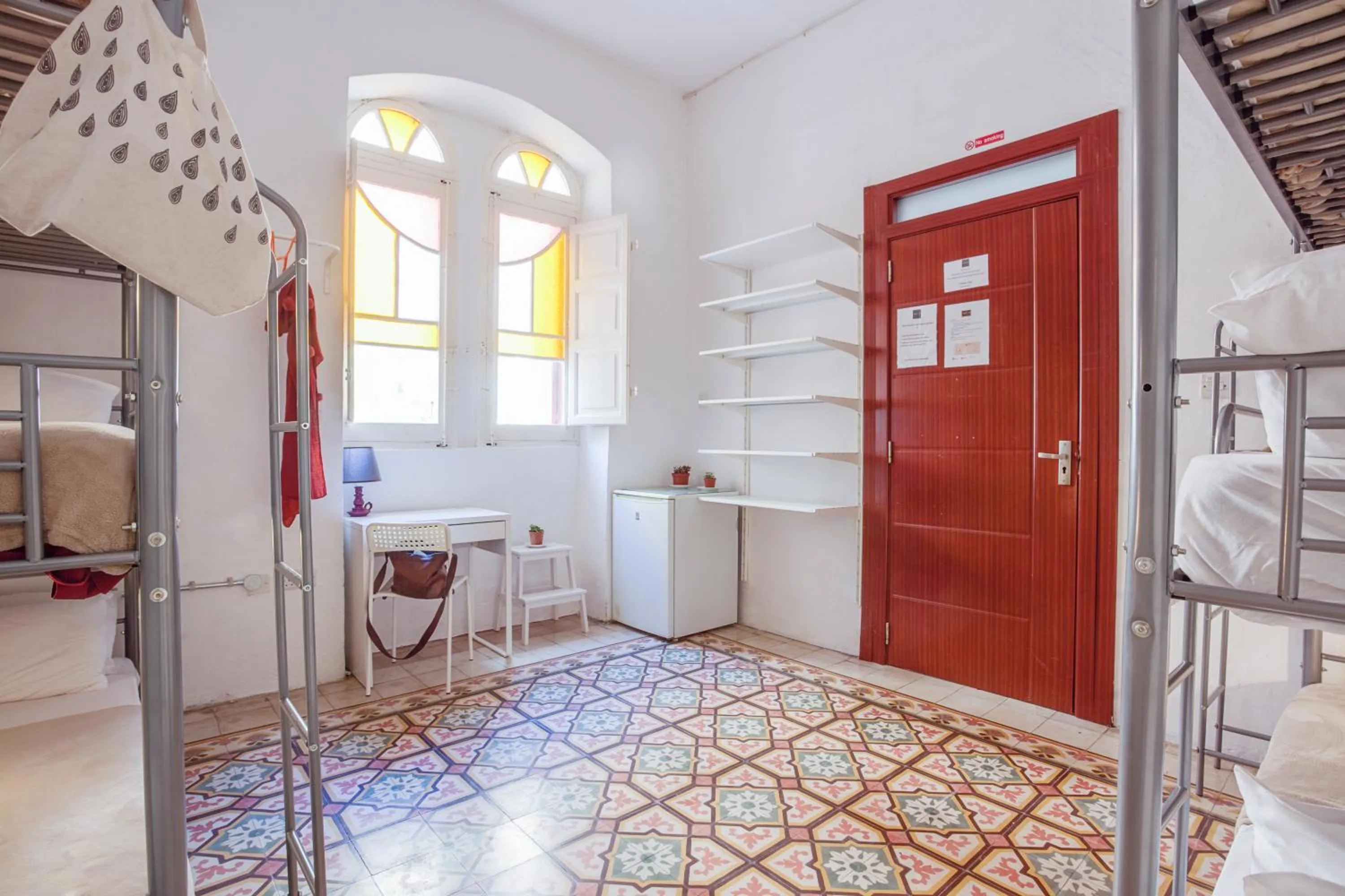Seating area in Granny's Inn Hostel
