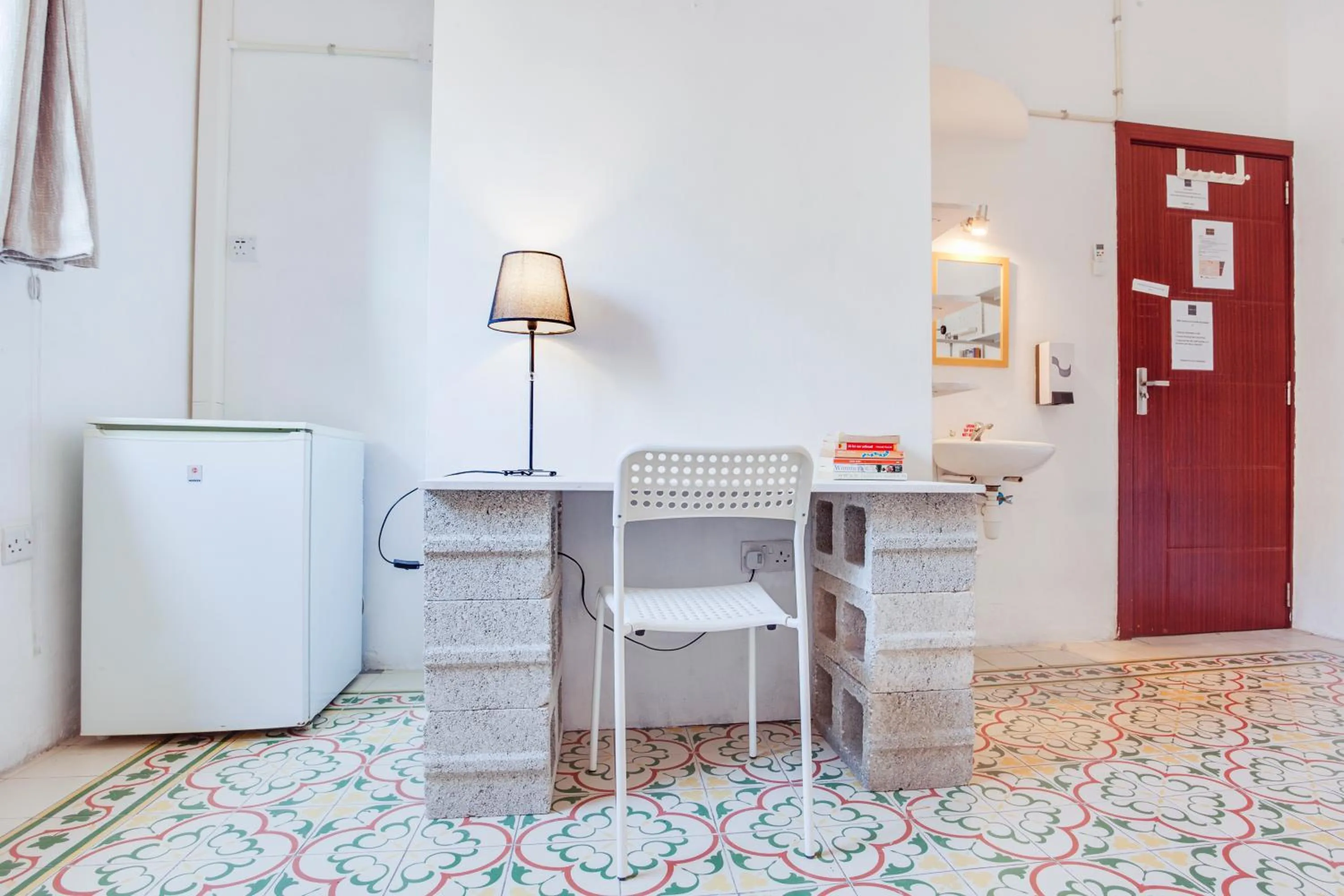 Seating area in Granny's Inn Hostel