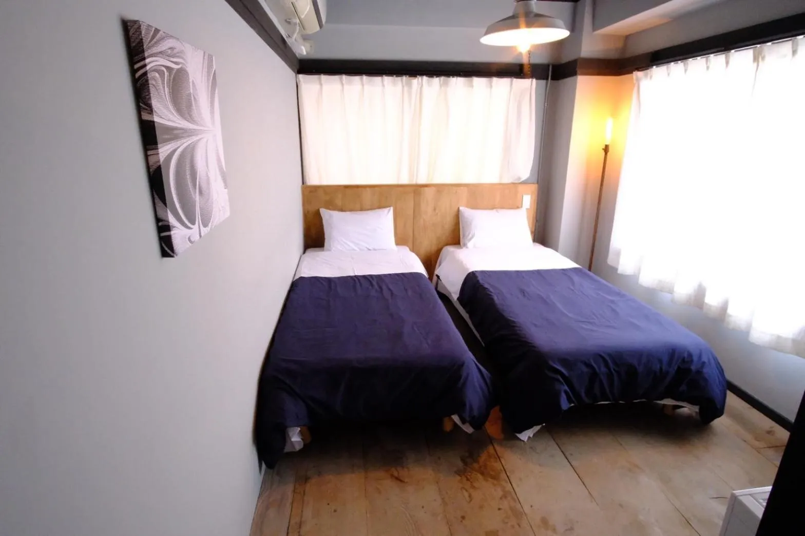 Bed in Beppu hostel&cafe ourschestra