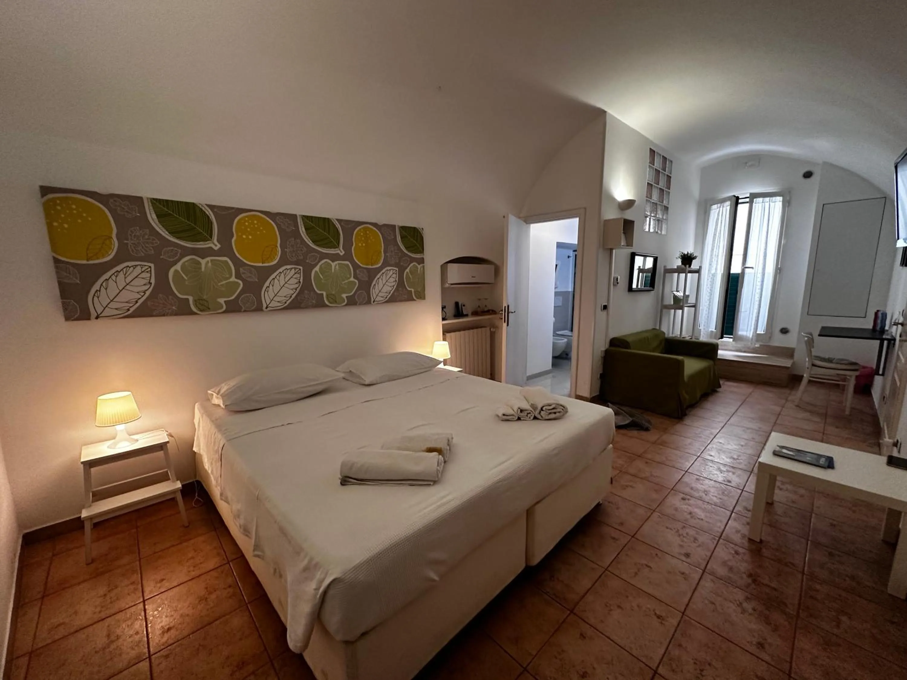 Photo of the whole room, Bed in La Torre e il Mare Rooms by STHEY