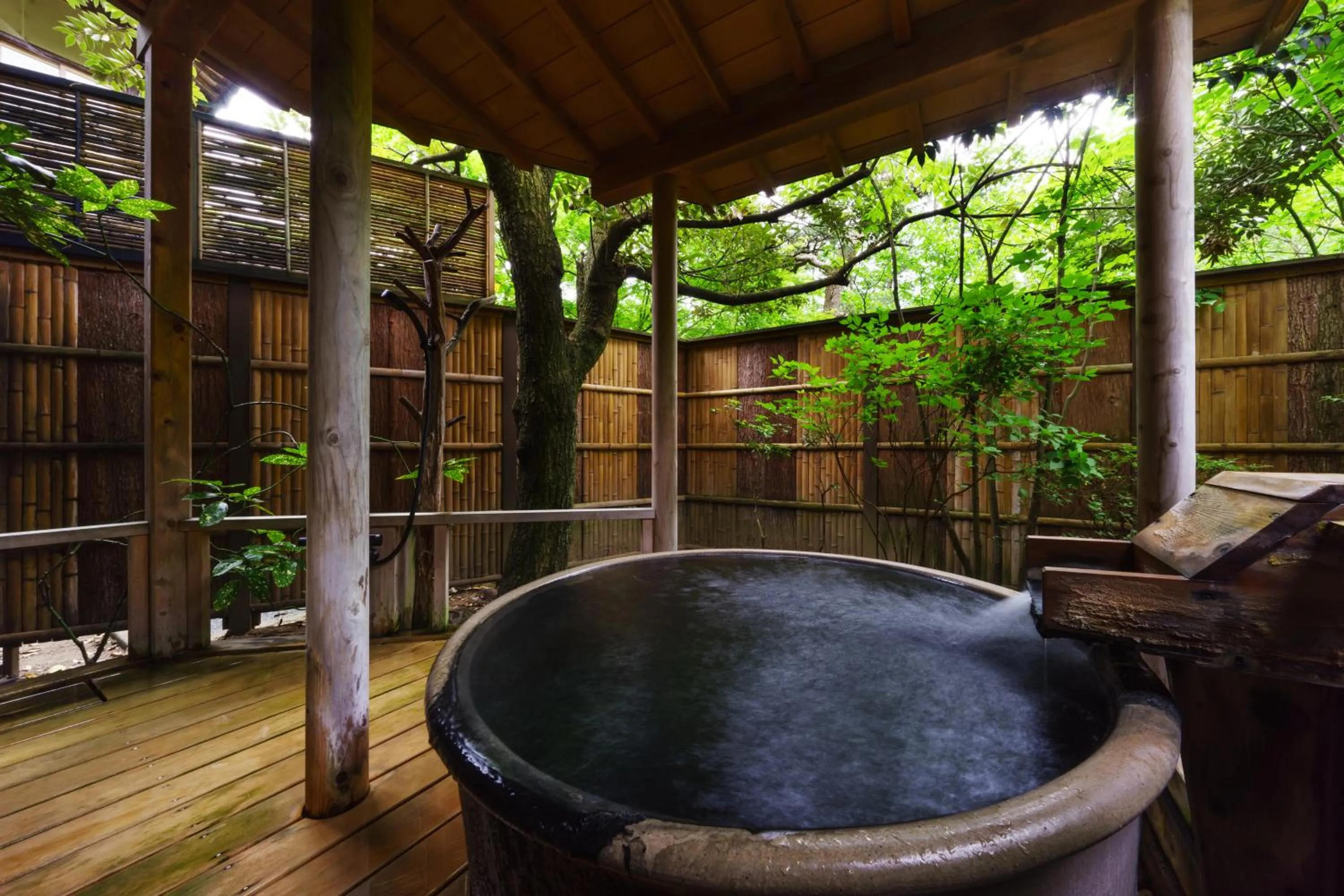 Hot Tub in Shaga-no-Sato Yumeya