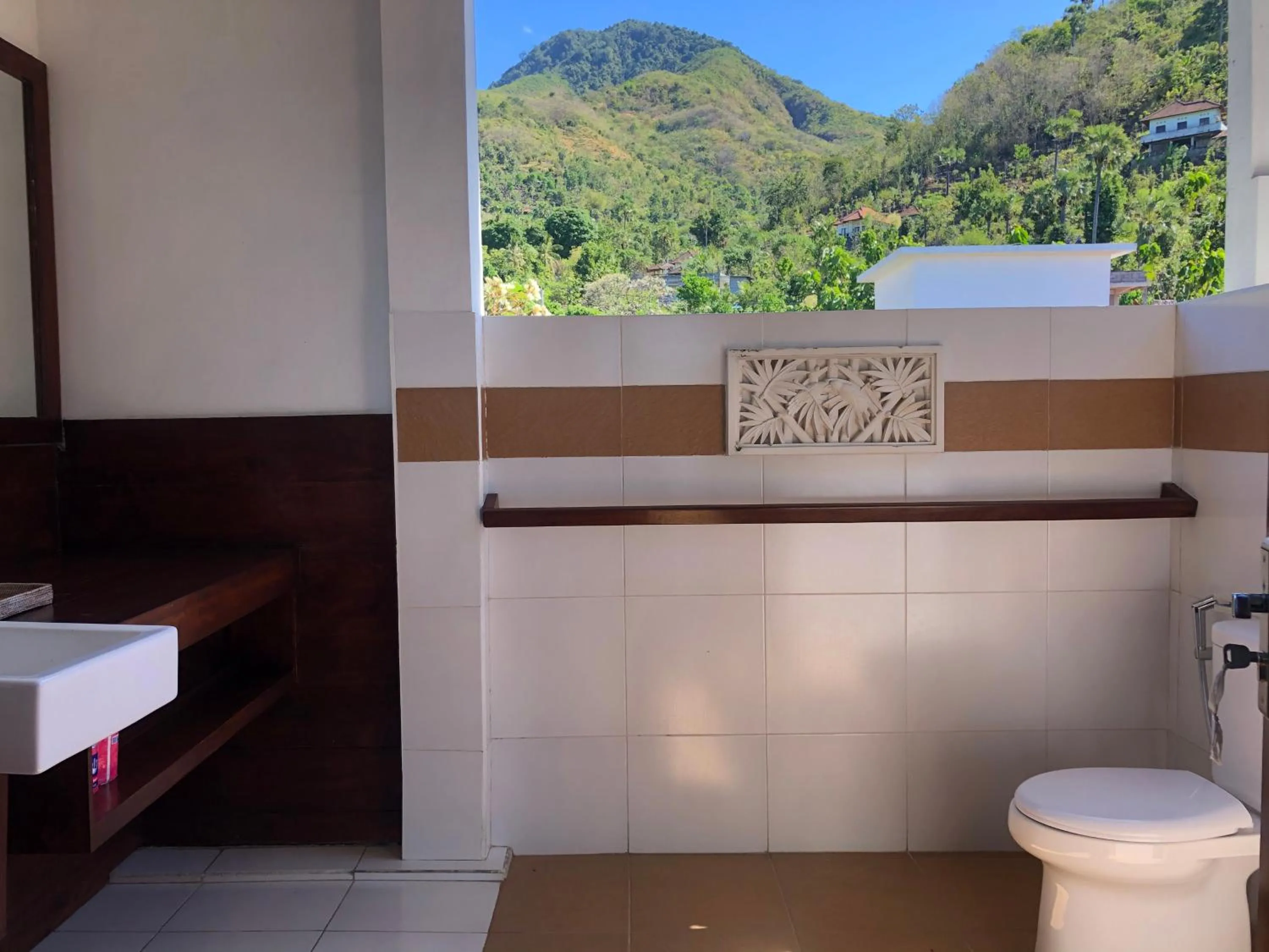 Bathroom in Meditasi Bungalows & Villas