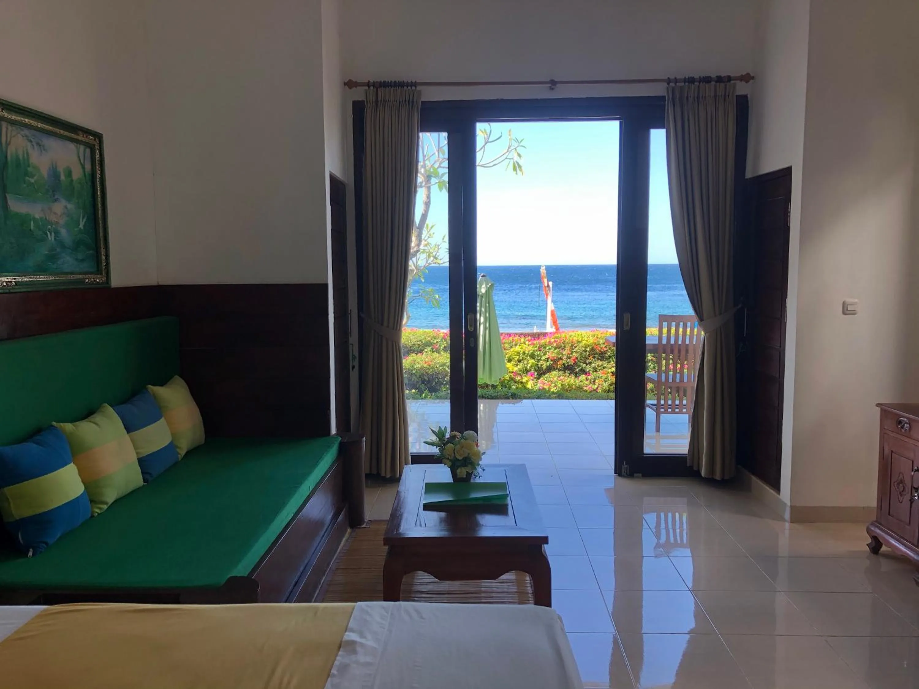 Seating area, Bed in Meditasi Bungalows & Villas