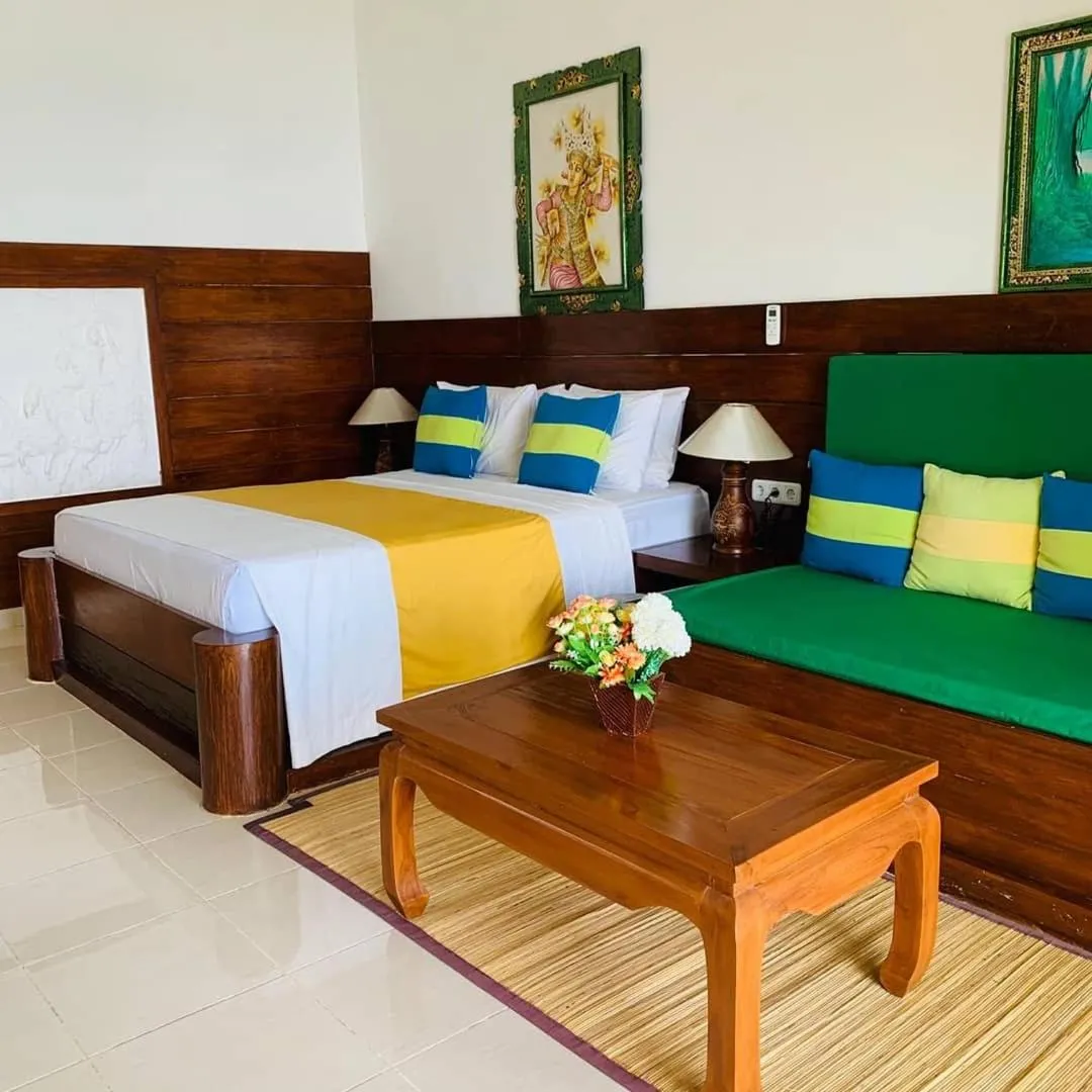 Bed in Meditasi Bungalows & Villas