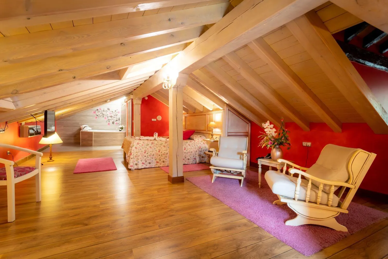 Bed in Hotel Spa Casona La Hondonada