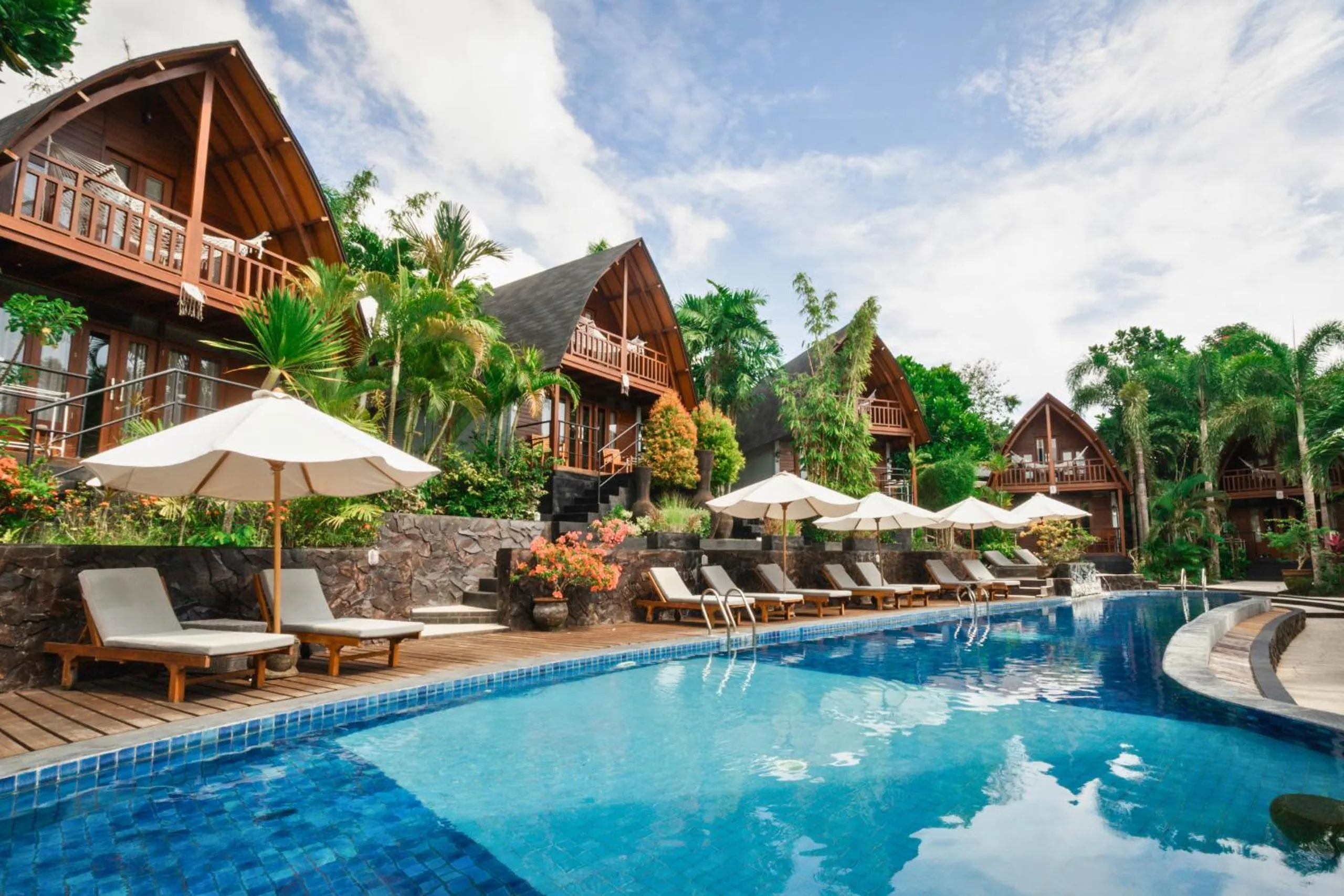 Pool view in S Resorts Hidden Valley Bali