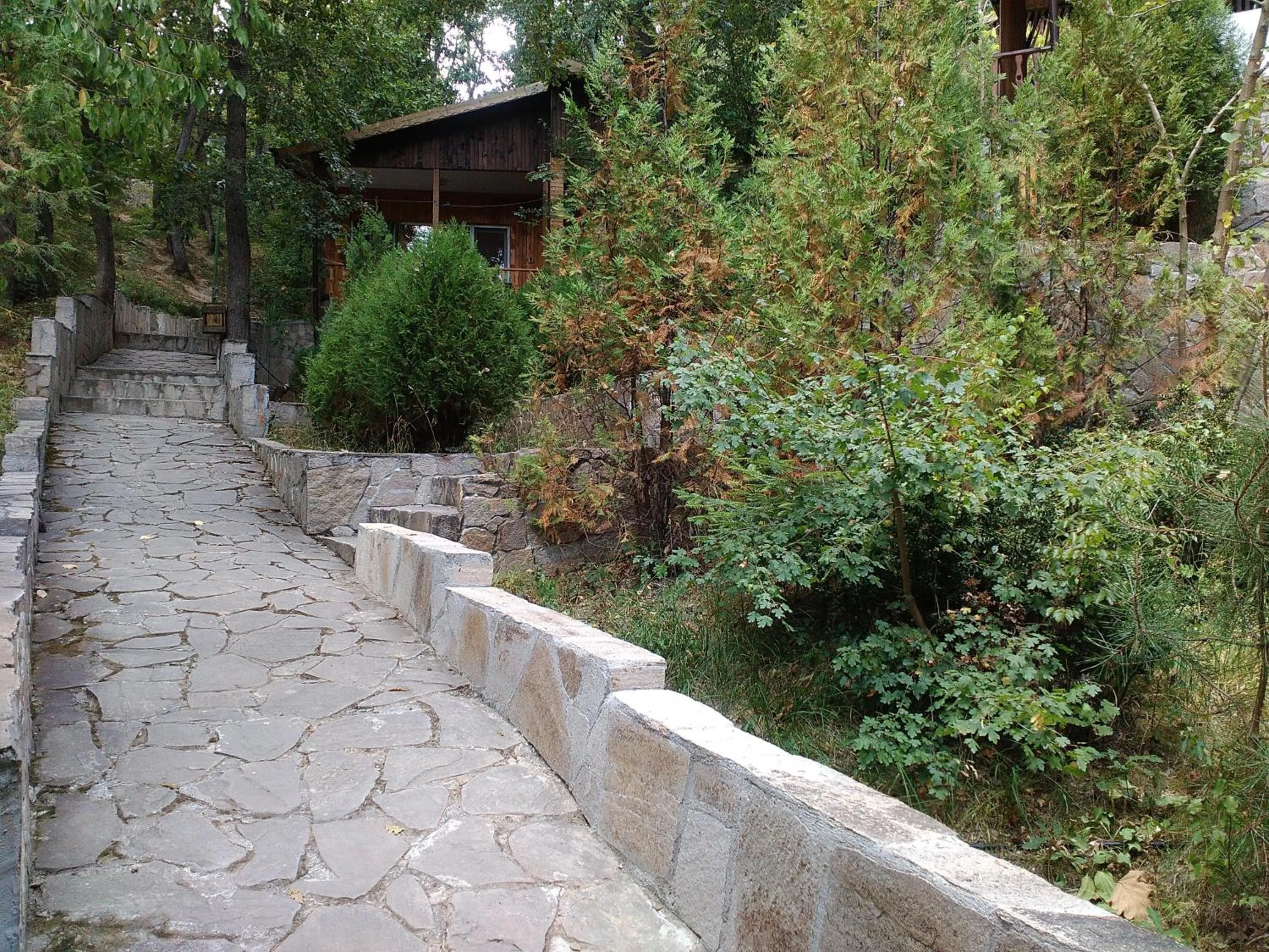 Garden view in Nimpha Bungalows