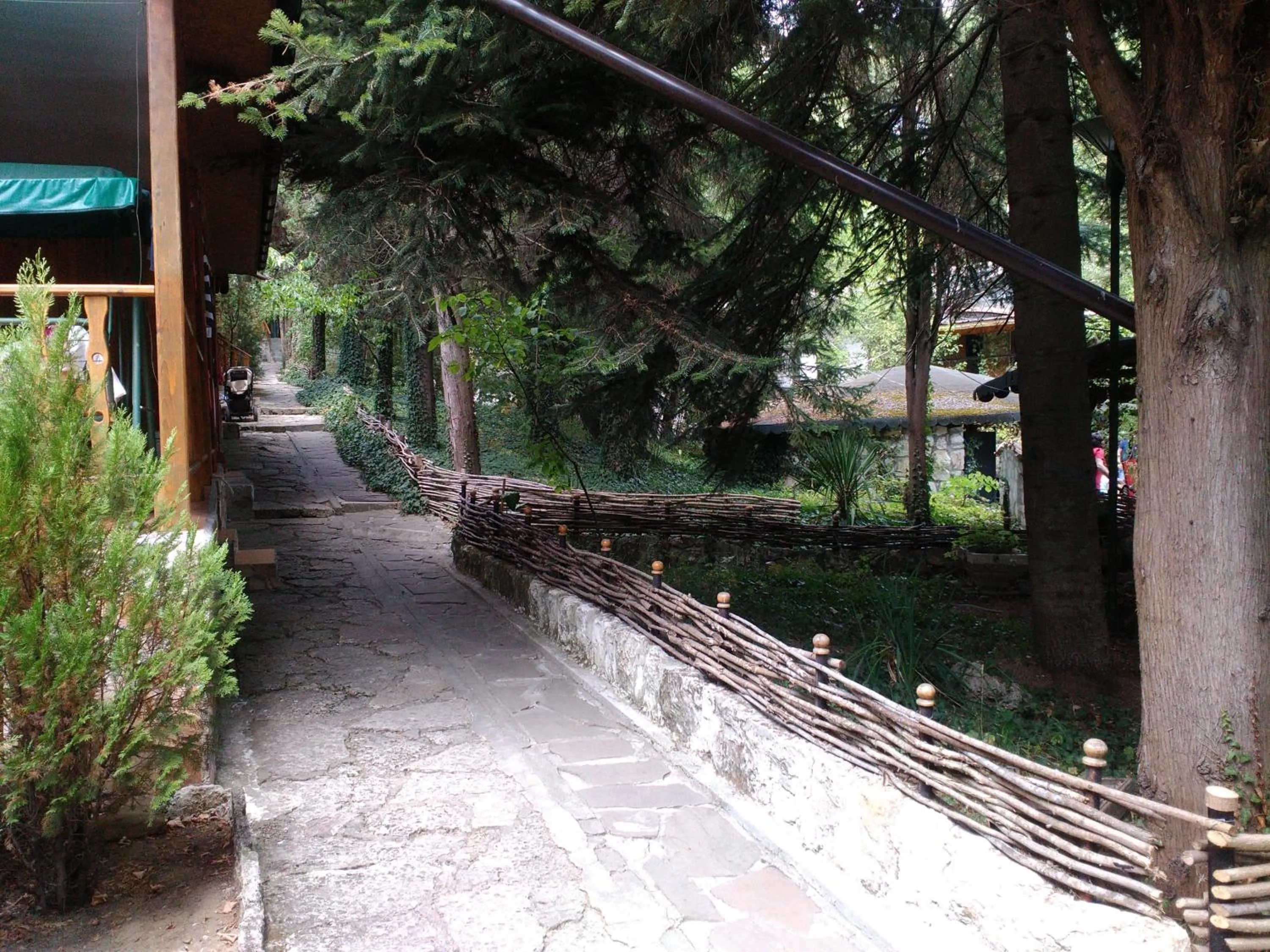 Garden view in Nimpha Bungalows