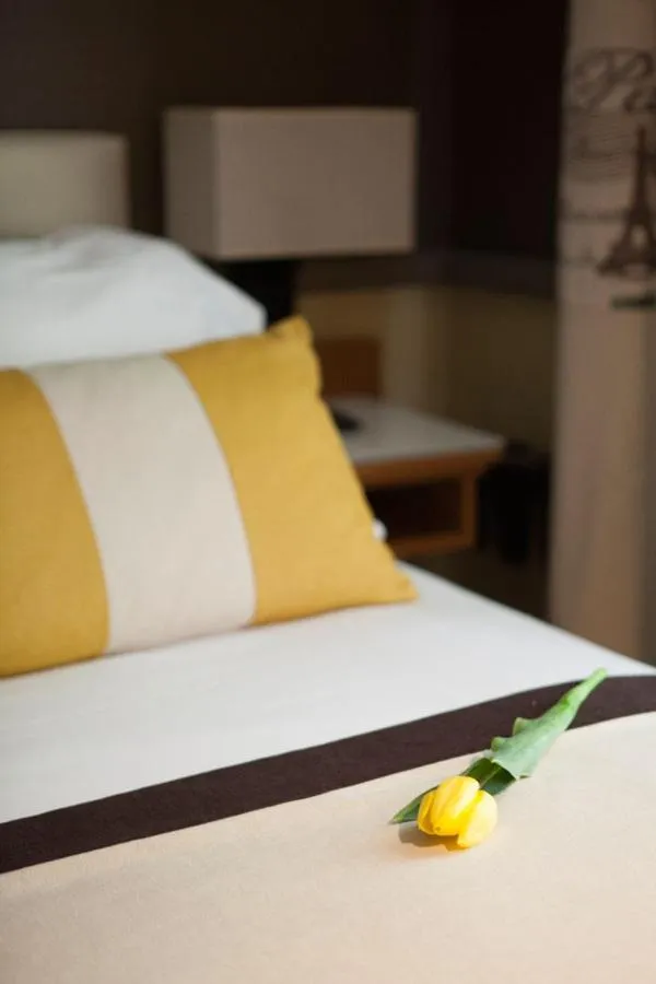 Bed in Hotel La Manufacture