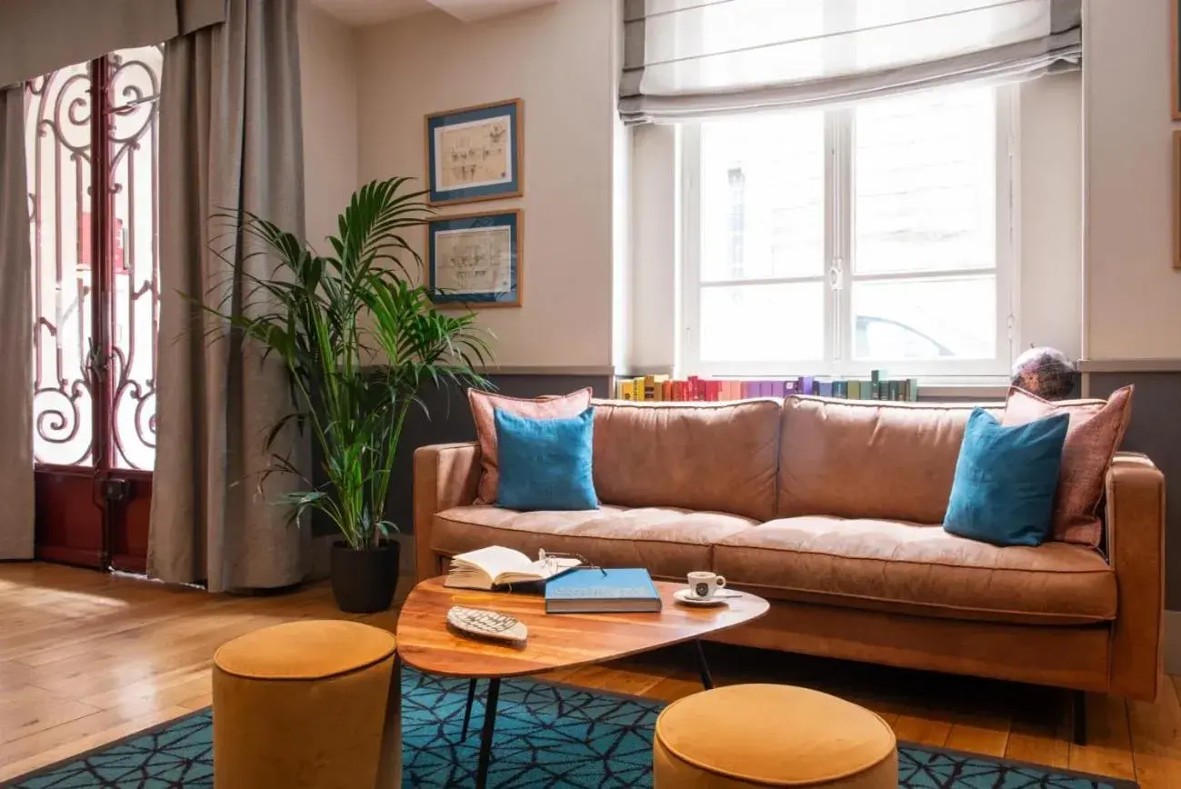 Lobby or reception in Hotel La Manufacture Lobby or reception in Hotel La Manufacture