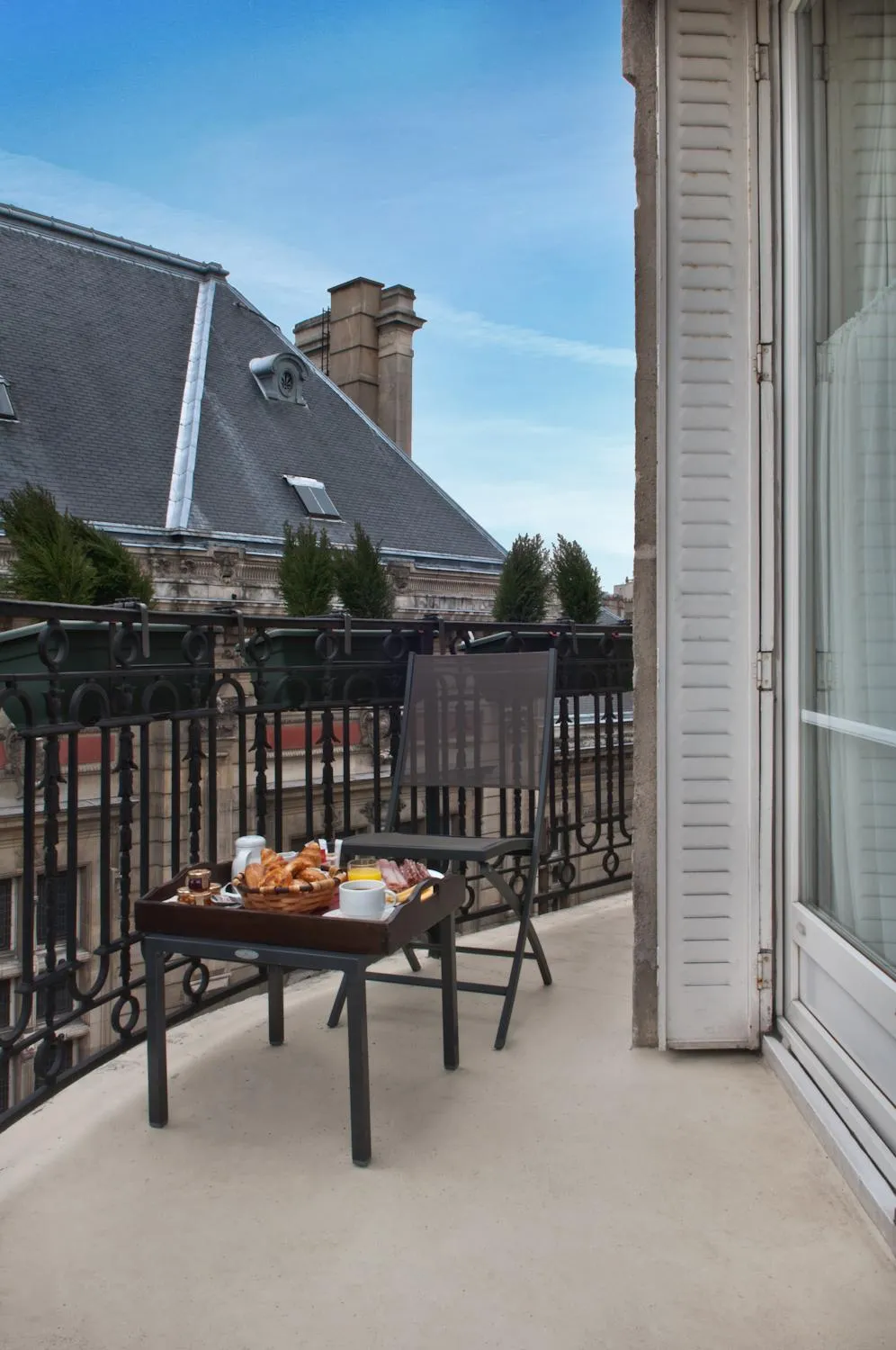 Balcony/Terrace in Hotel La Manufacture