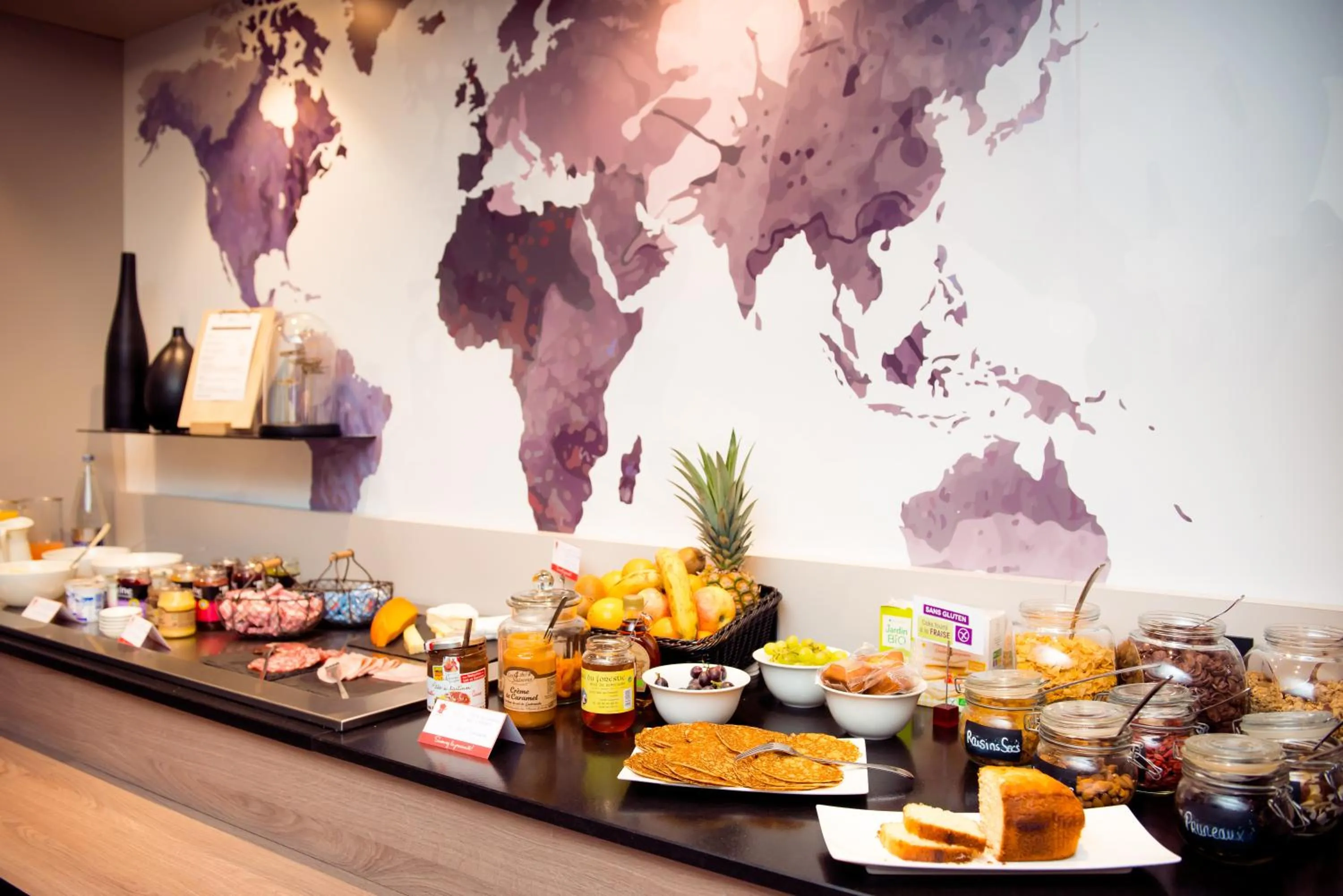 Food in Brit Hotel Brest Le Relecq Kerhuon