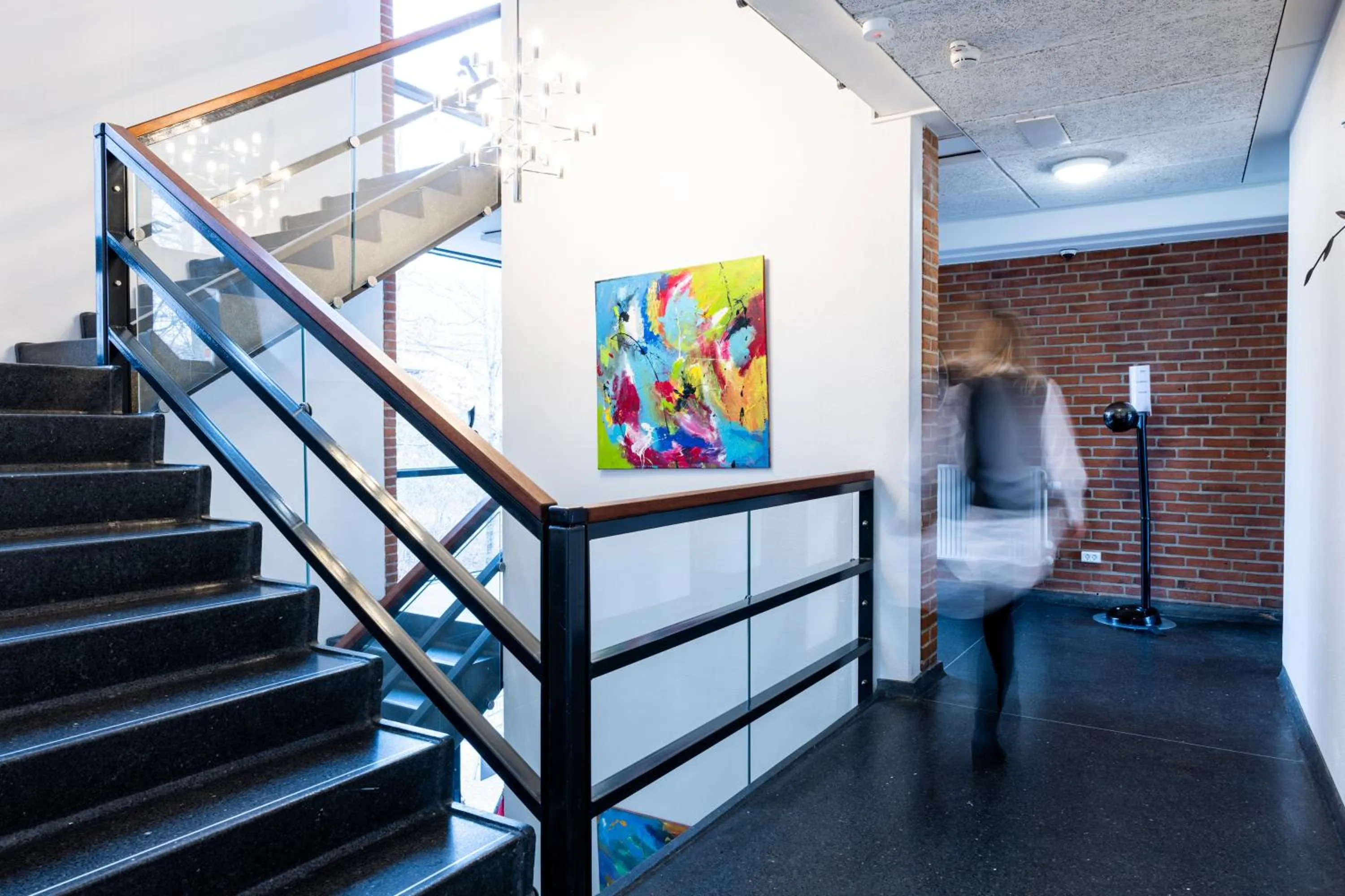 Facade/entrance in Hotel Sønderborg Kaserne