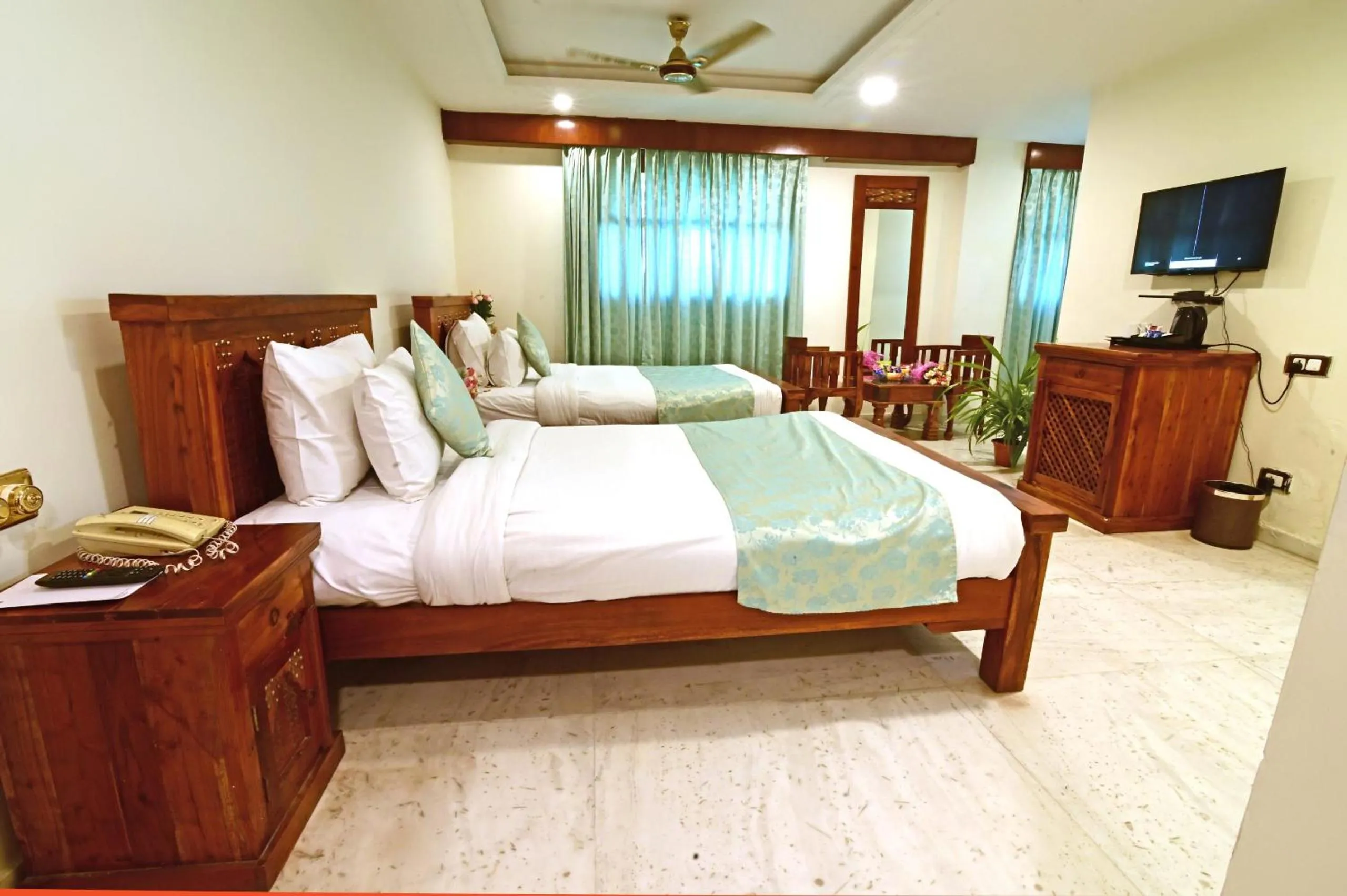 Bed in Lilypool - The Heritage Jalmahal