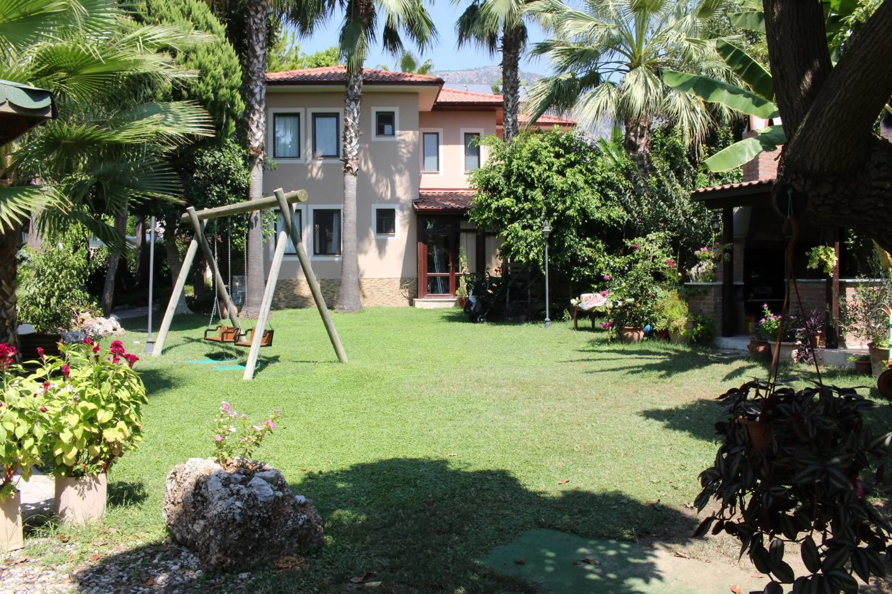 Garden view in Nirvana Hotel