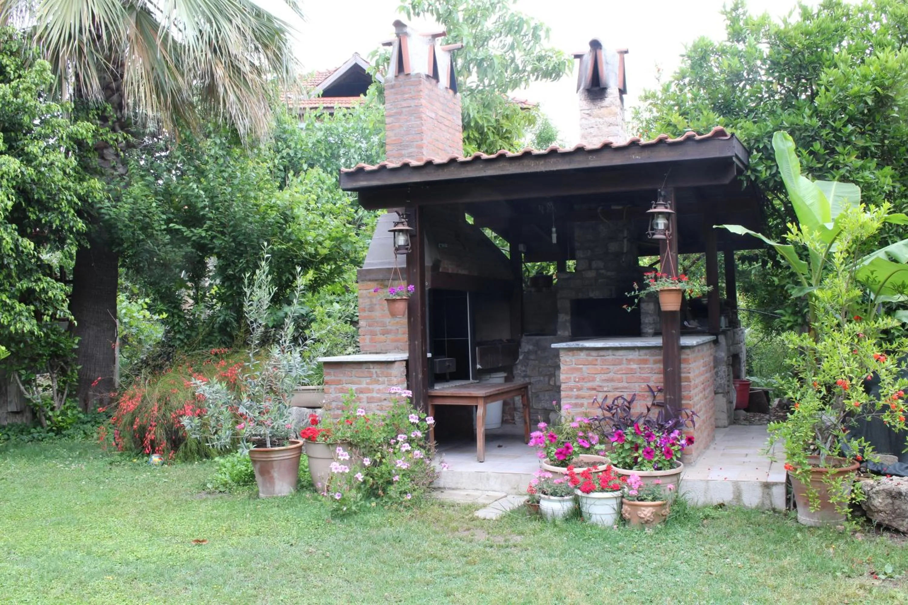 BBQ facilities in Nirvana Hotel