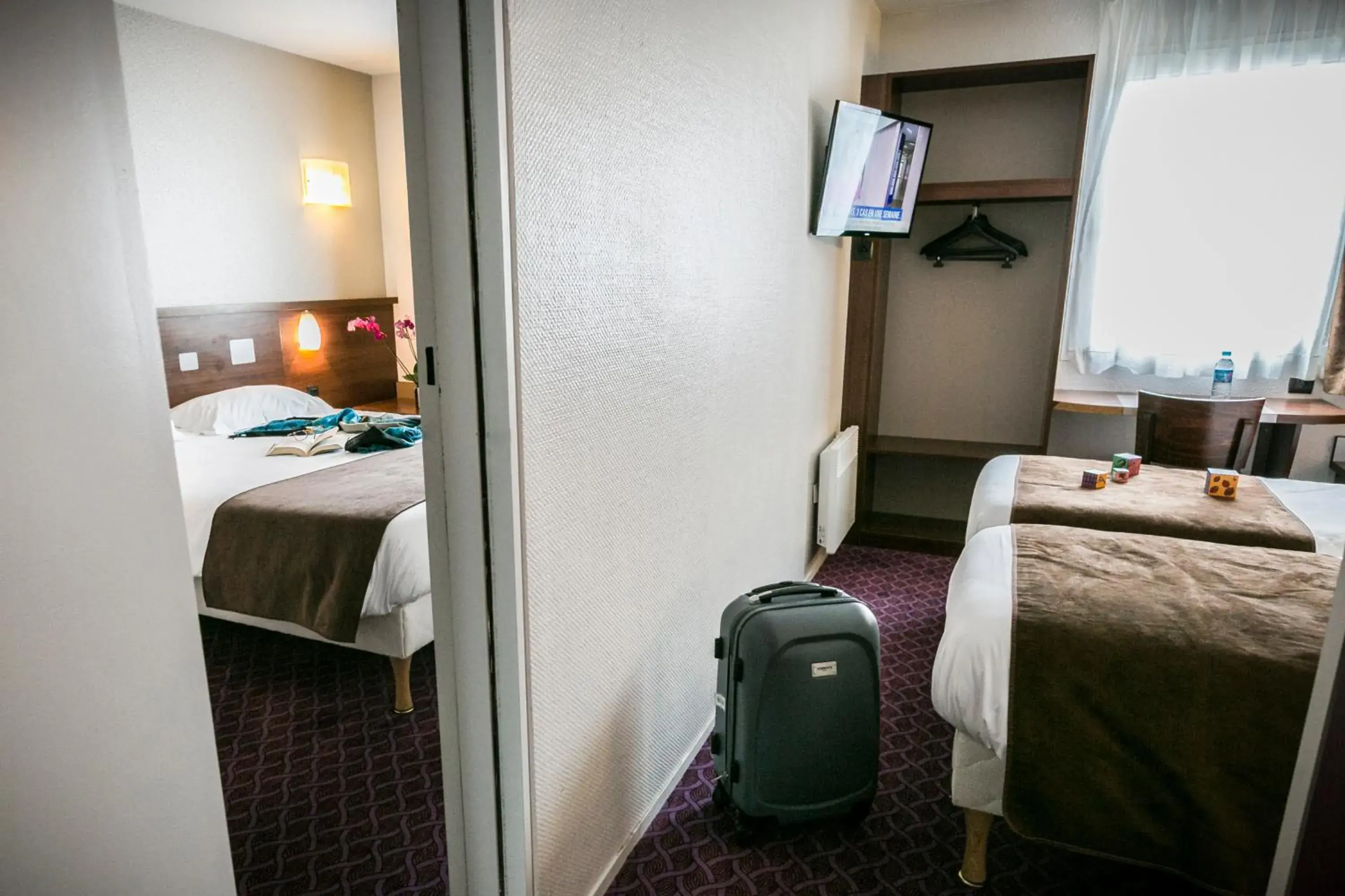 Bed in Brit Hotel Rennes Le Castel Bed in Brit Hotel Rennes Le Castel