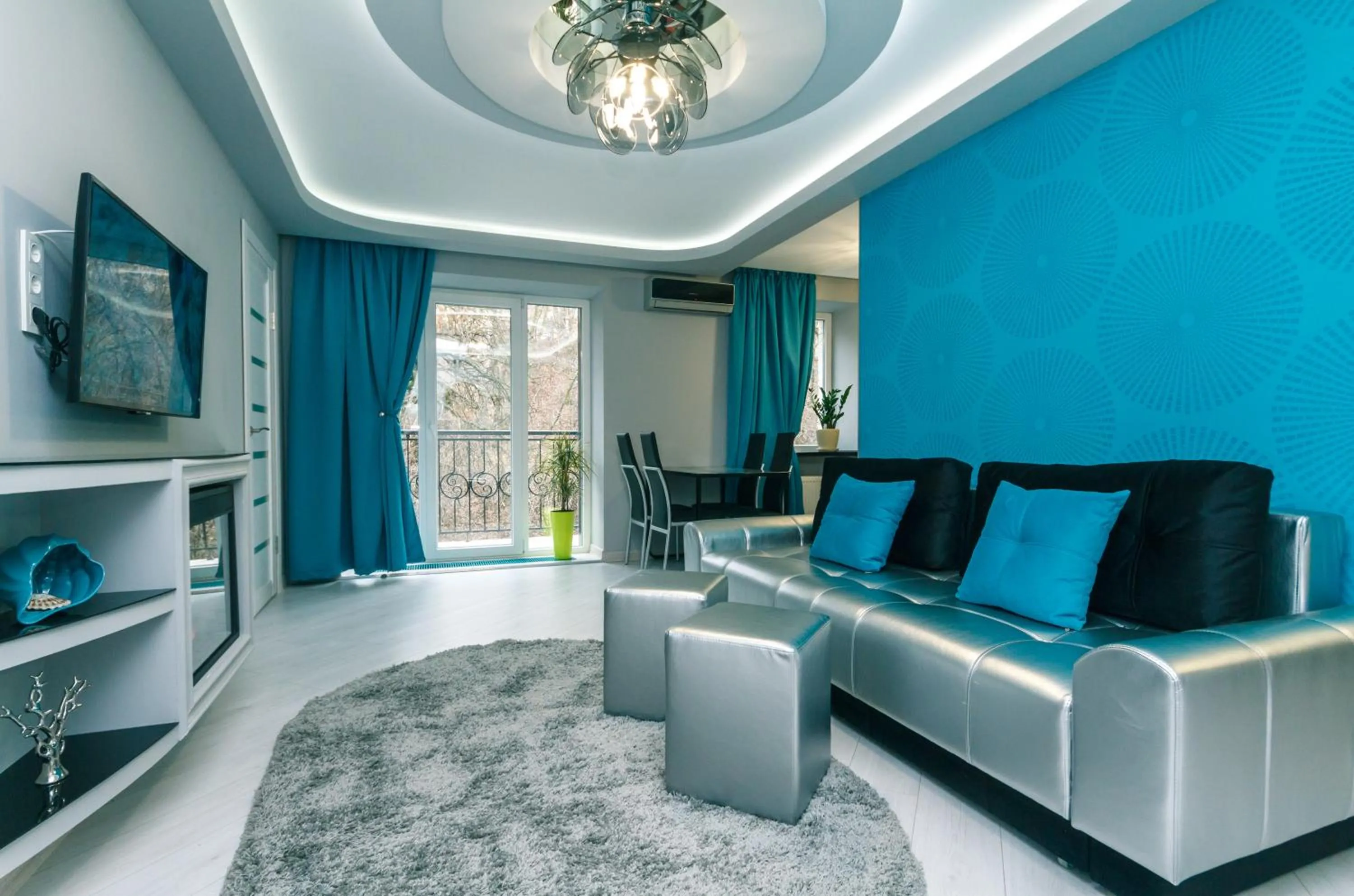 Living room in Bessarabsky Kvartal