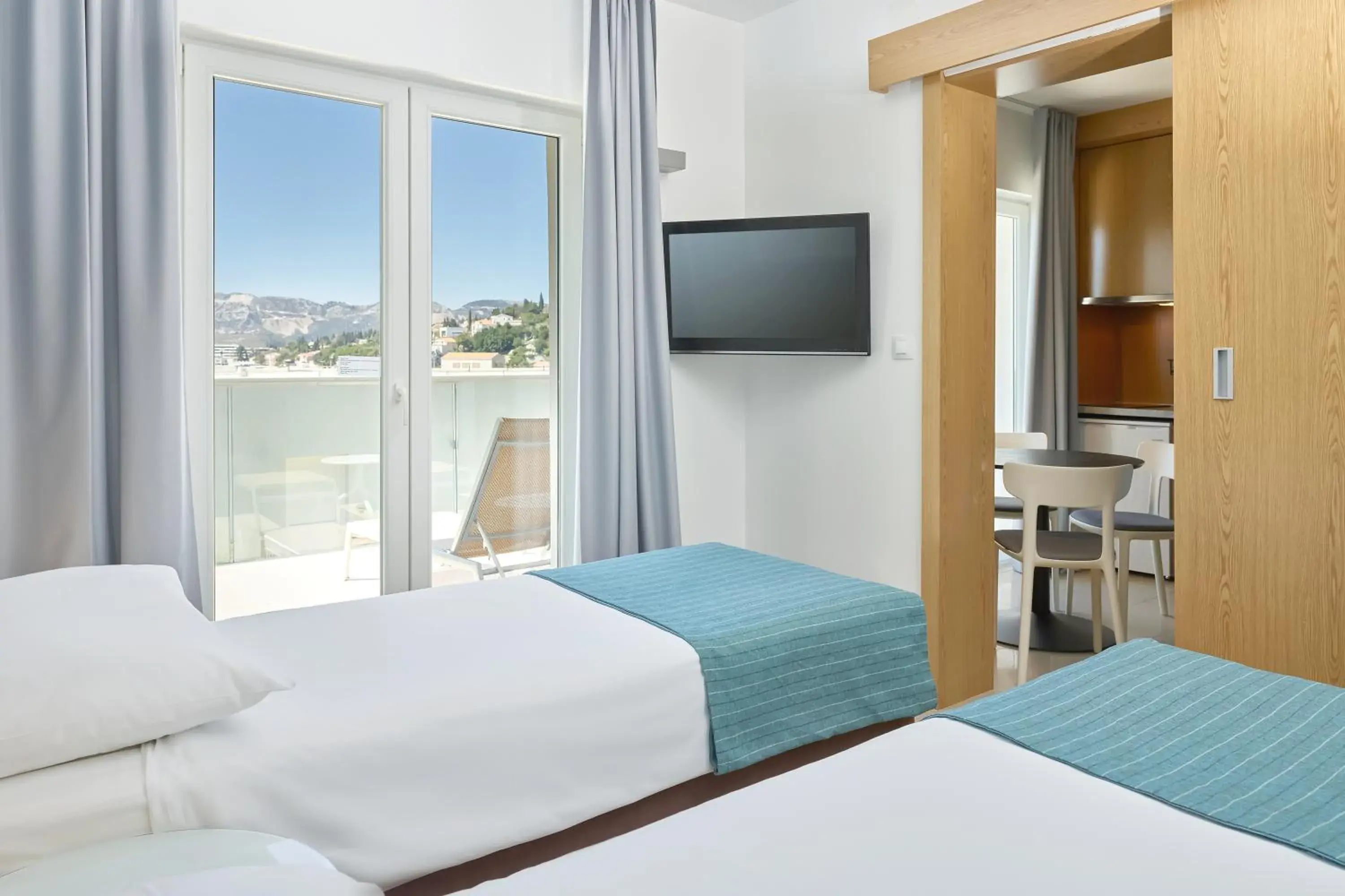 Bedroom, Bed in Maistra Select Mlini Villas and Apartments Bedroom, Bed in Maistra Select Mlini Villas and Apartments