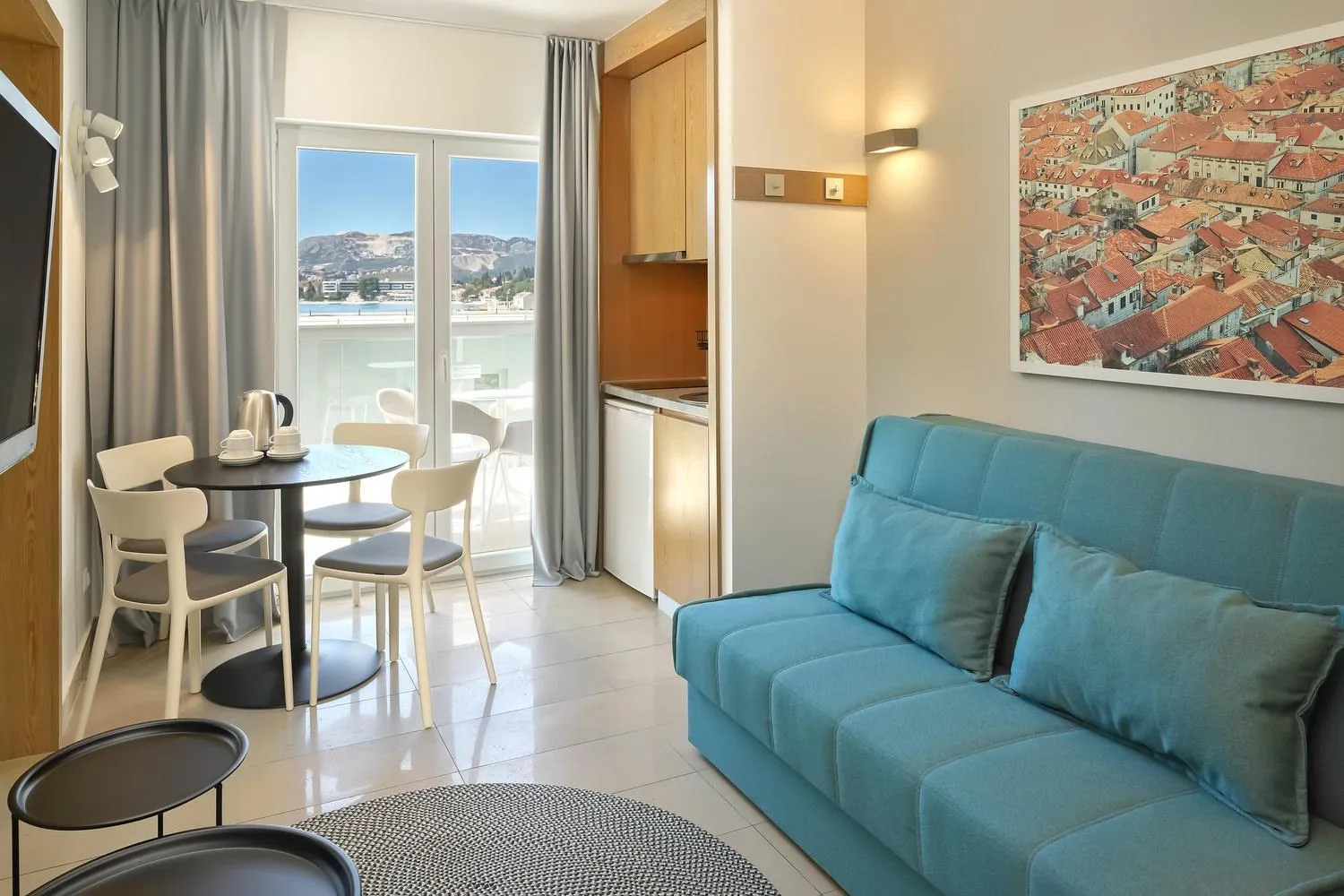 Living room in Maistra Select Mlini Villas and Apartments