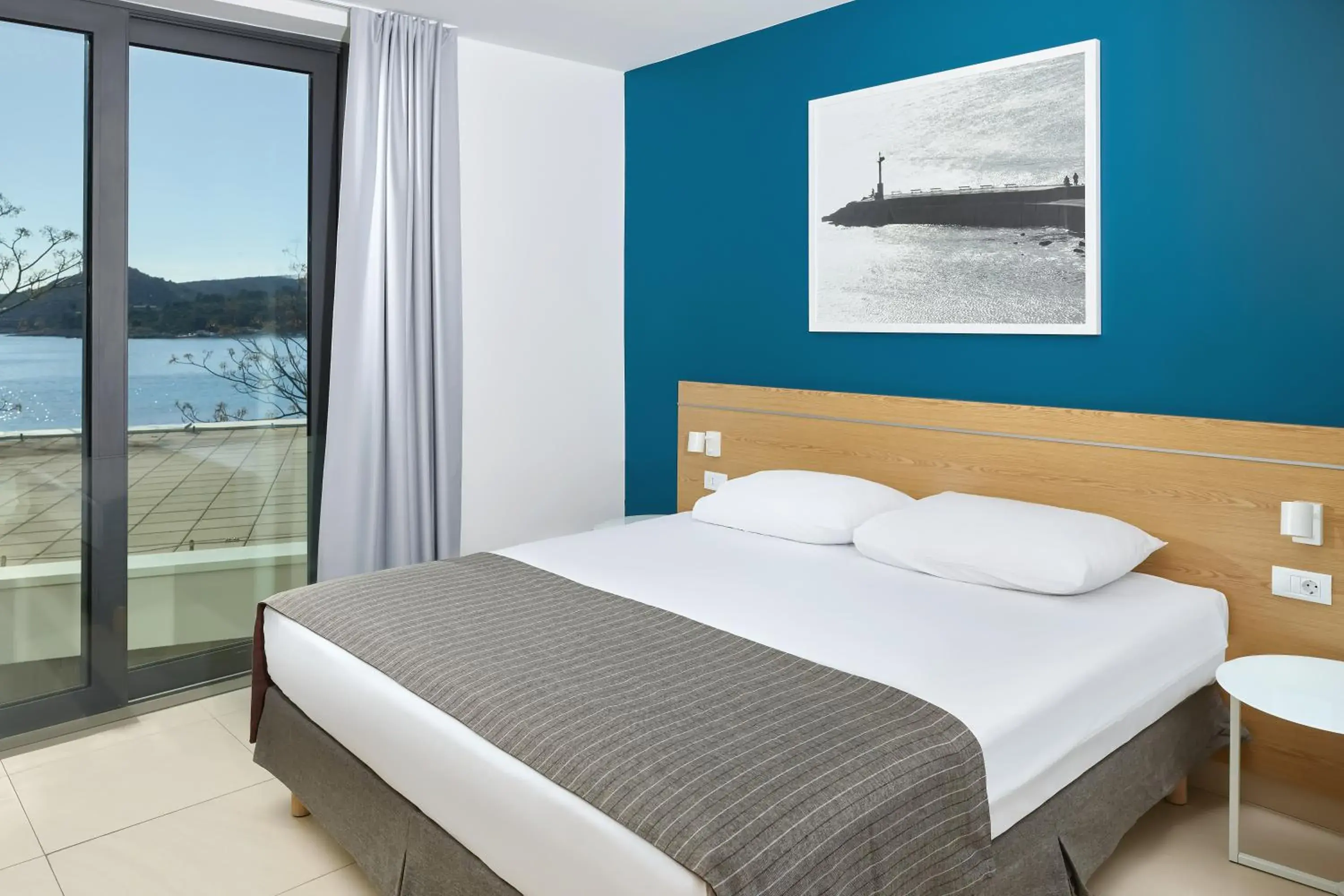 Bedroom, Bed in Maistra Select Mlini Villas and Apartments Bedroom, Bed in Maistra Select Mlini Villas and Apartments