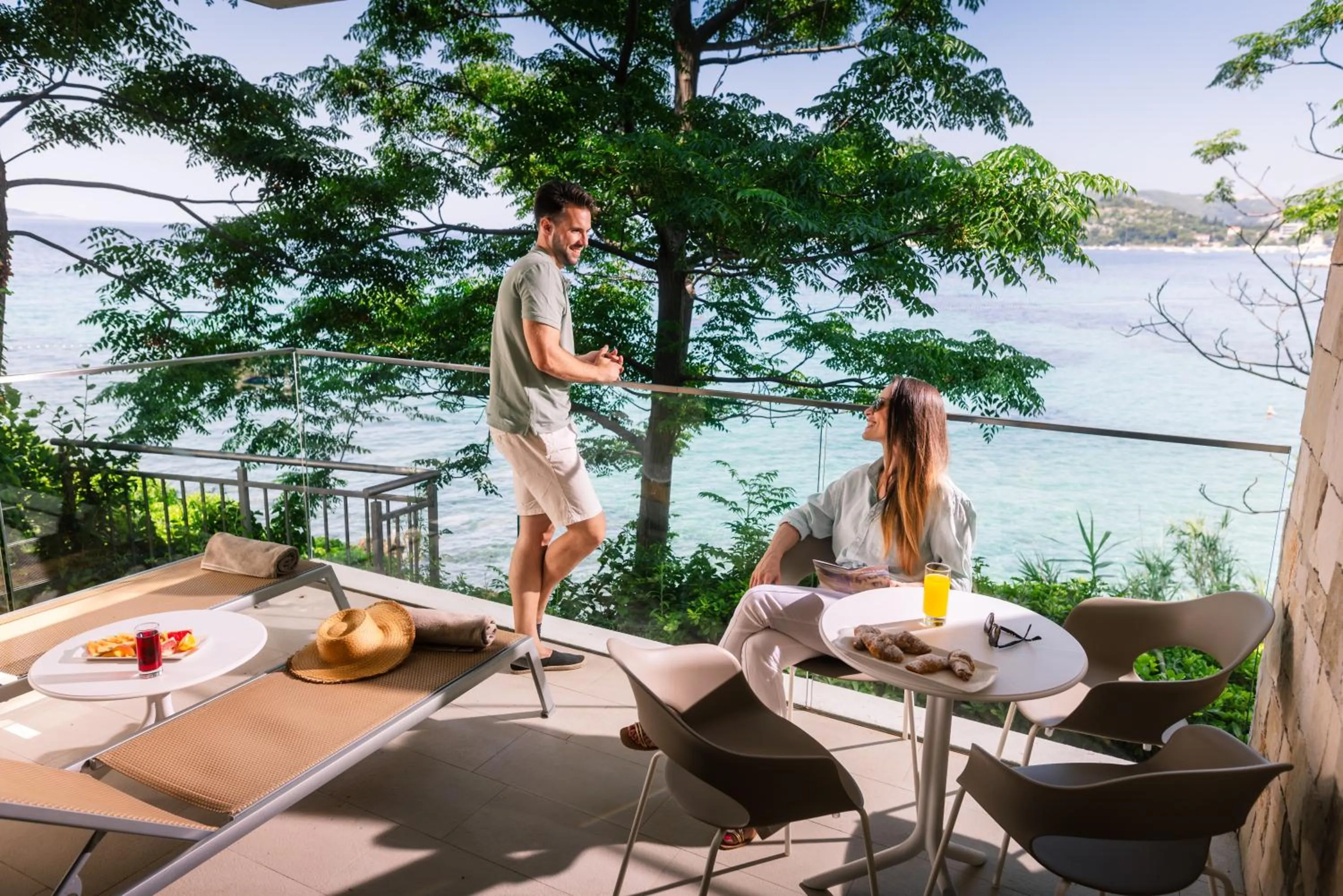 Balcony/Terrace in Maistra Select Mlini Villas and Apartments