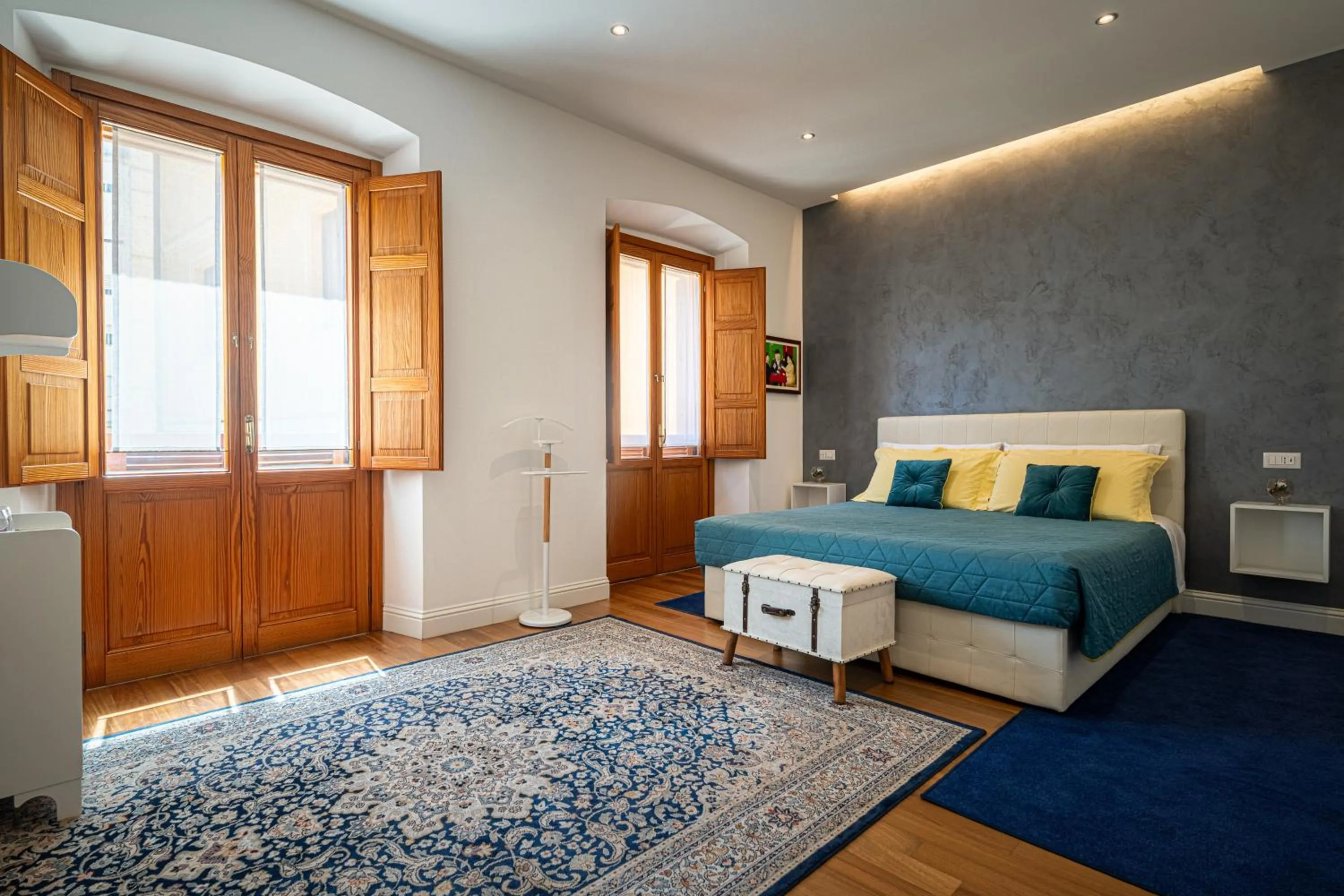 Bedroom, Bed in Marcus Suite