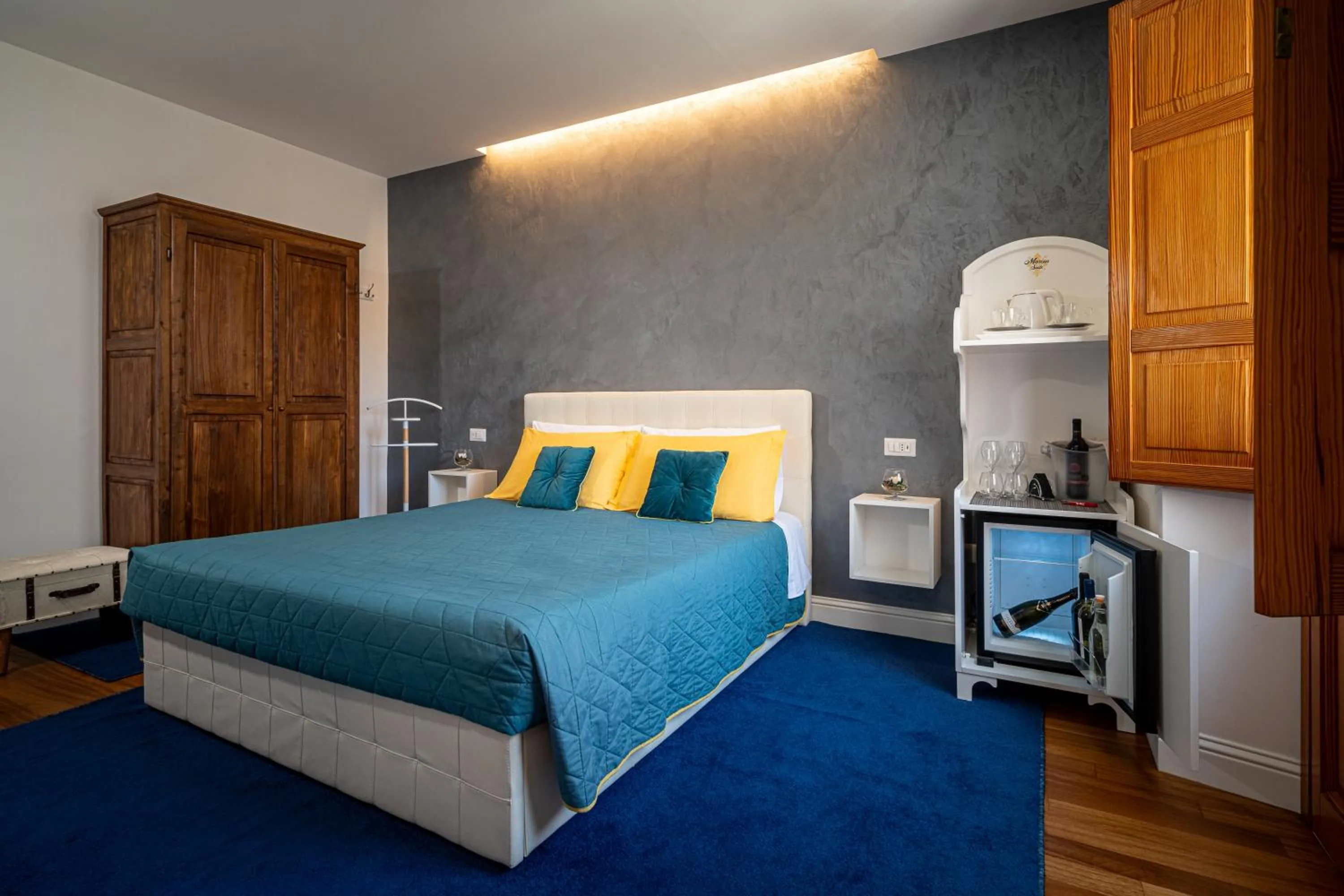 Bedroom, Bed in Marcus Suite