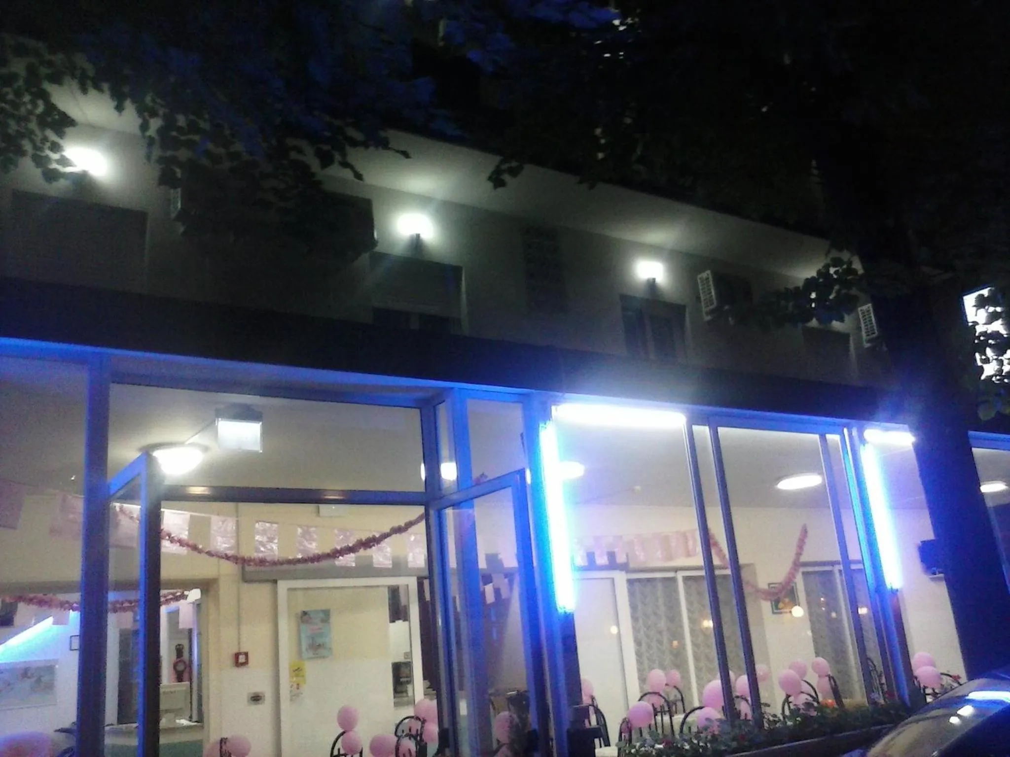 Facade/entrance in Hotel TV