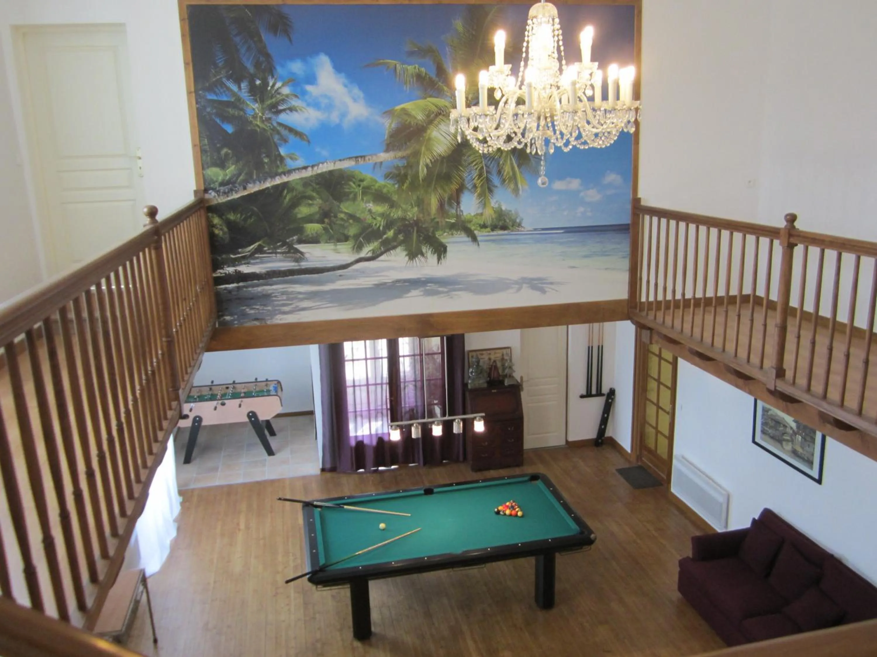 Billiard in Maison d'Hôtes Le Cadran Solaire