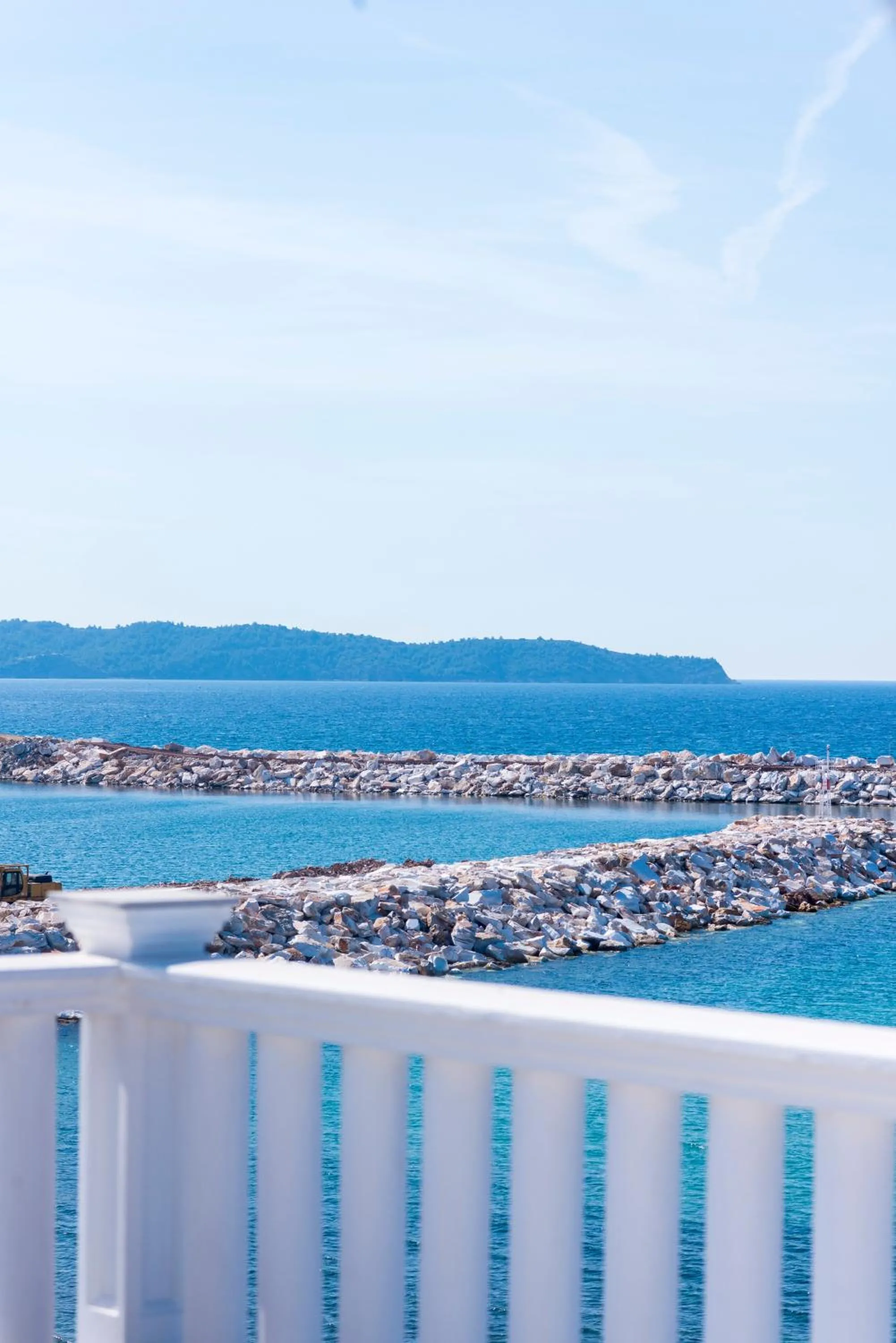 Balcony/Terrace in Hotel Samaras Beach