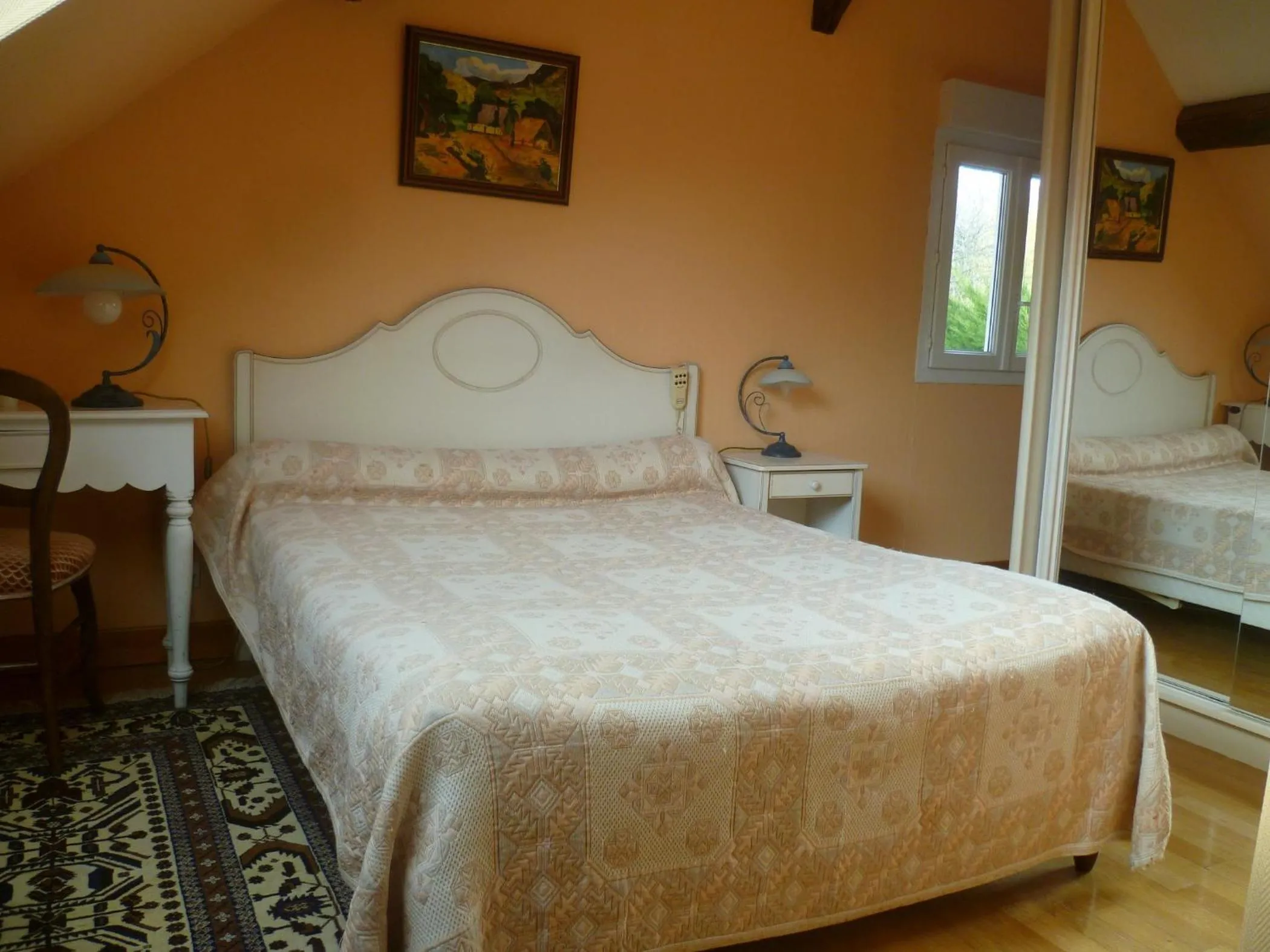 Bed in Chambres d'hôtes Legros