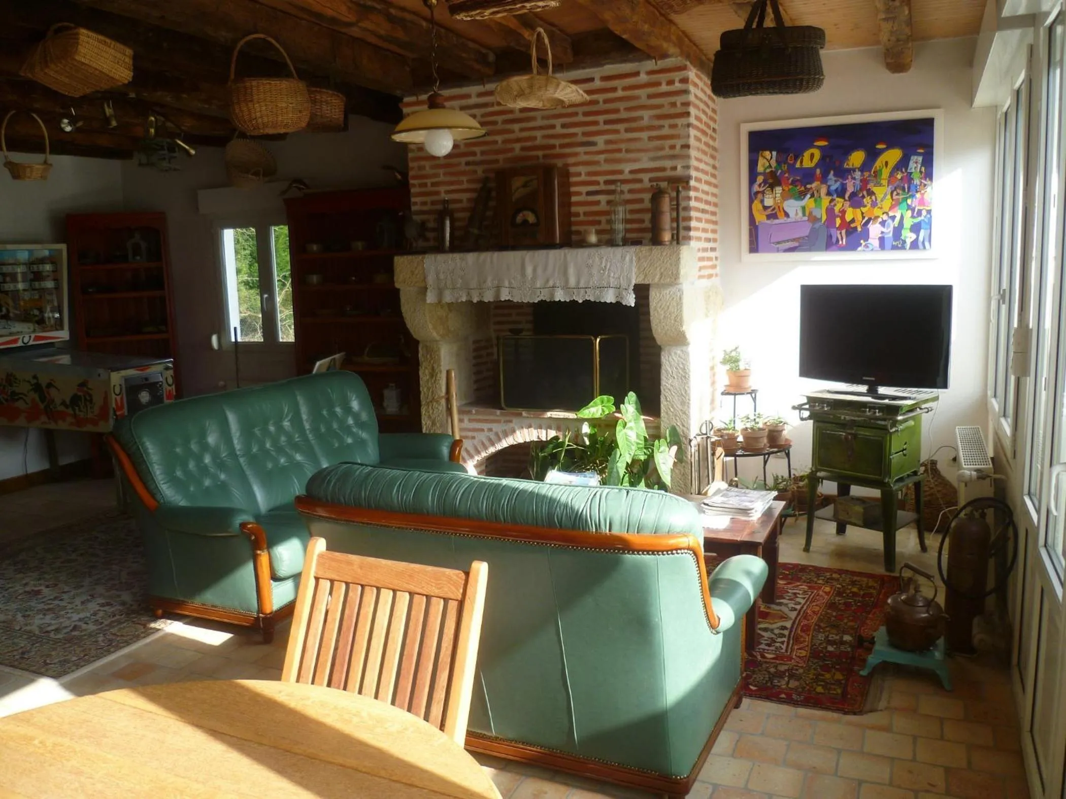 Living room in Chambres d'hôtes Legros