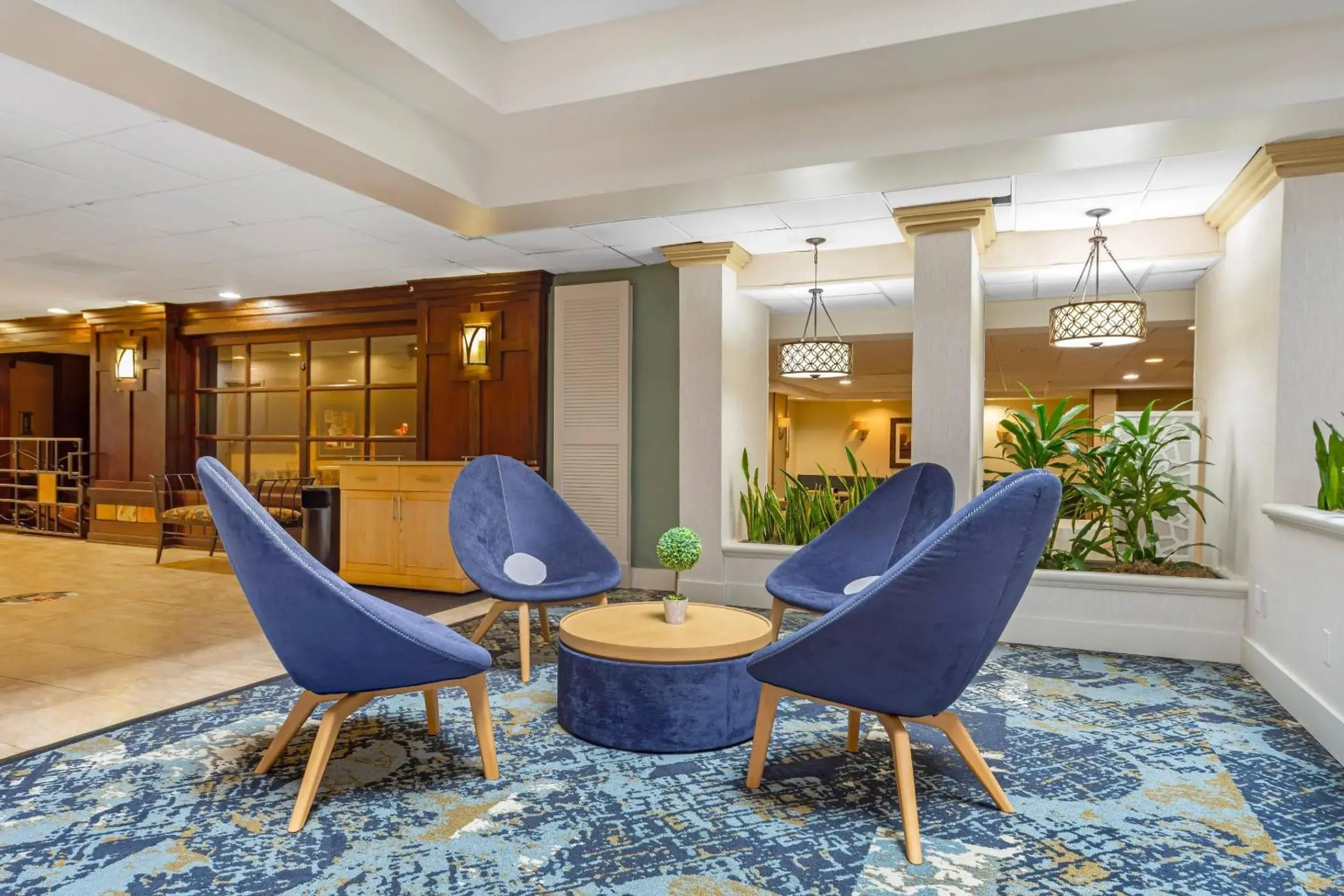 Lobby or reception in Radisson Hotel Philadelphia Northeast Lobby or reception in Radisson Hotel Philadelphia Northeast